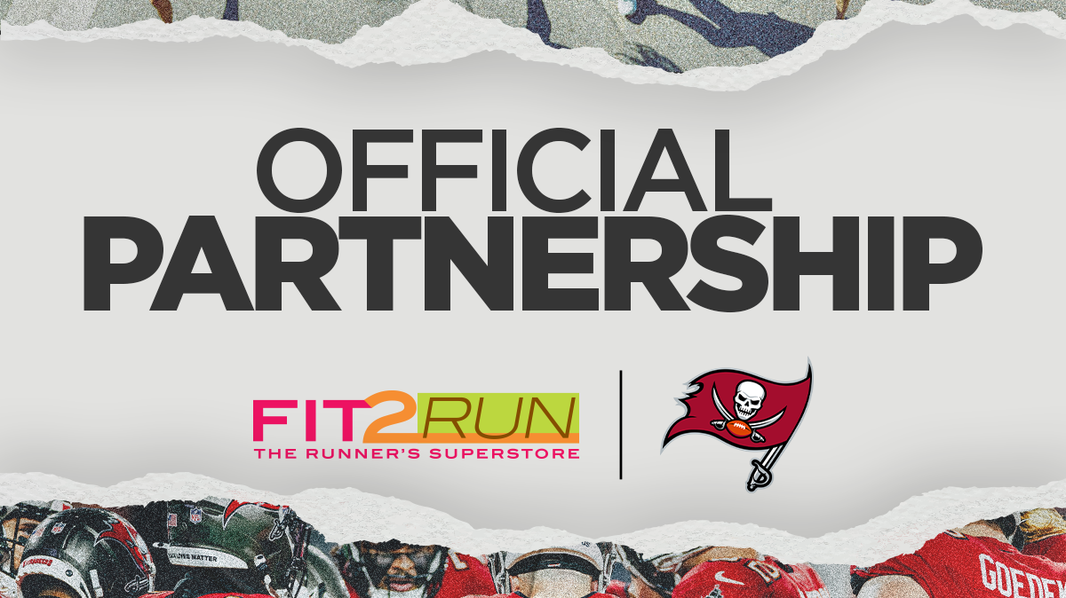 From Starting Line to End Zone: Fit2Run, The Runner's Superstore partners with Tampa Bay Buccaneers.