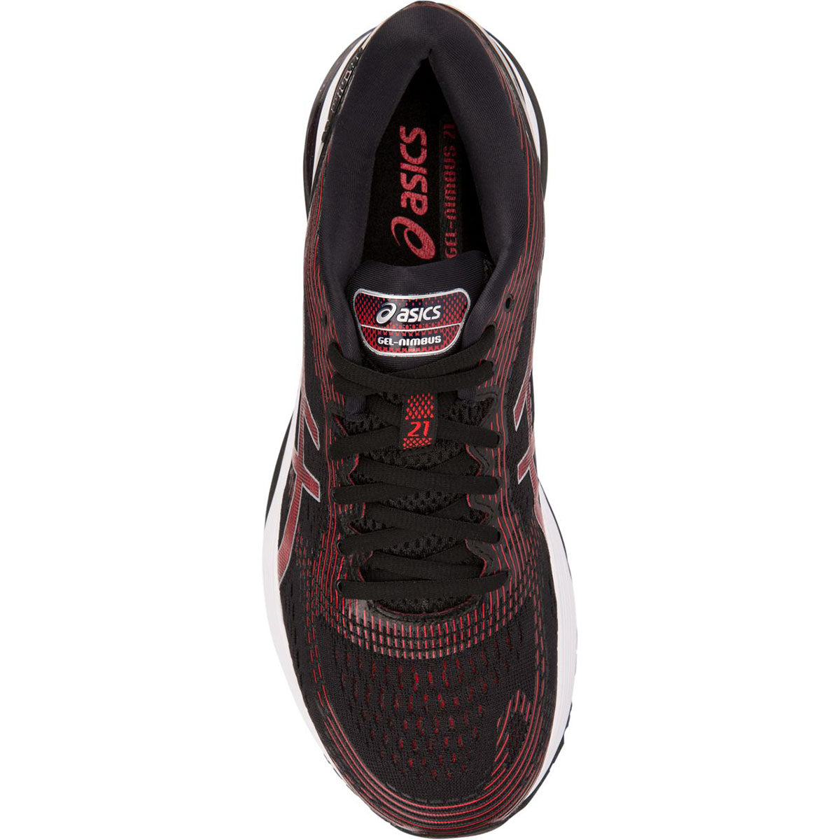 Asics Nimbus 21 - Black - Red