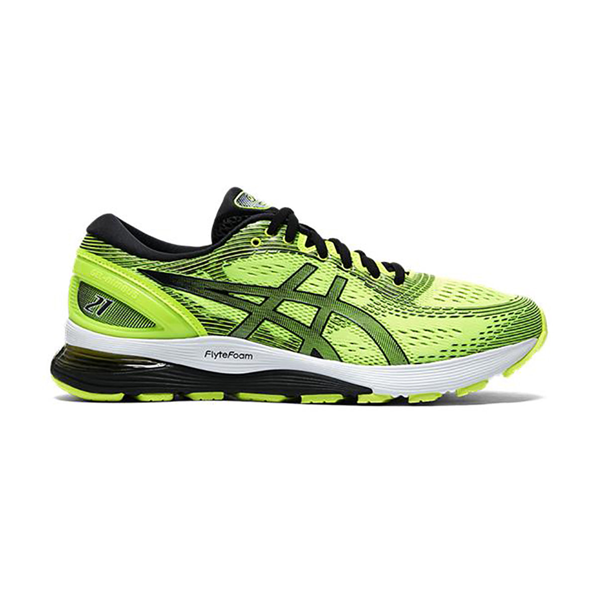 Asics Nimbus 21 - Safety Yellow - Black
