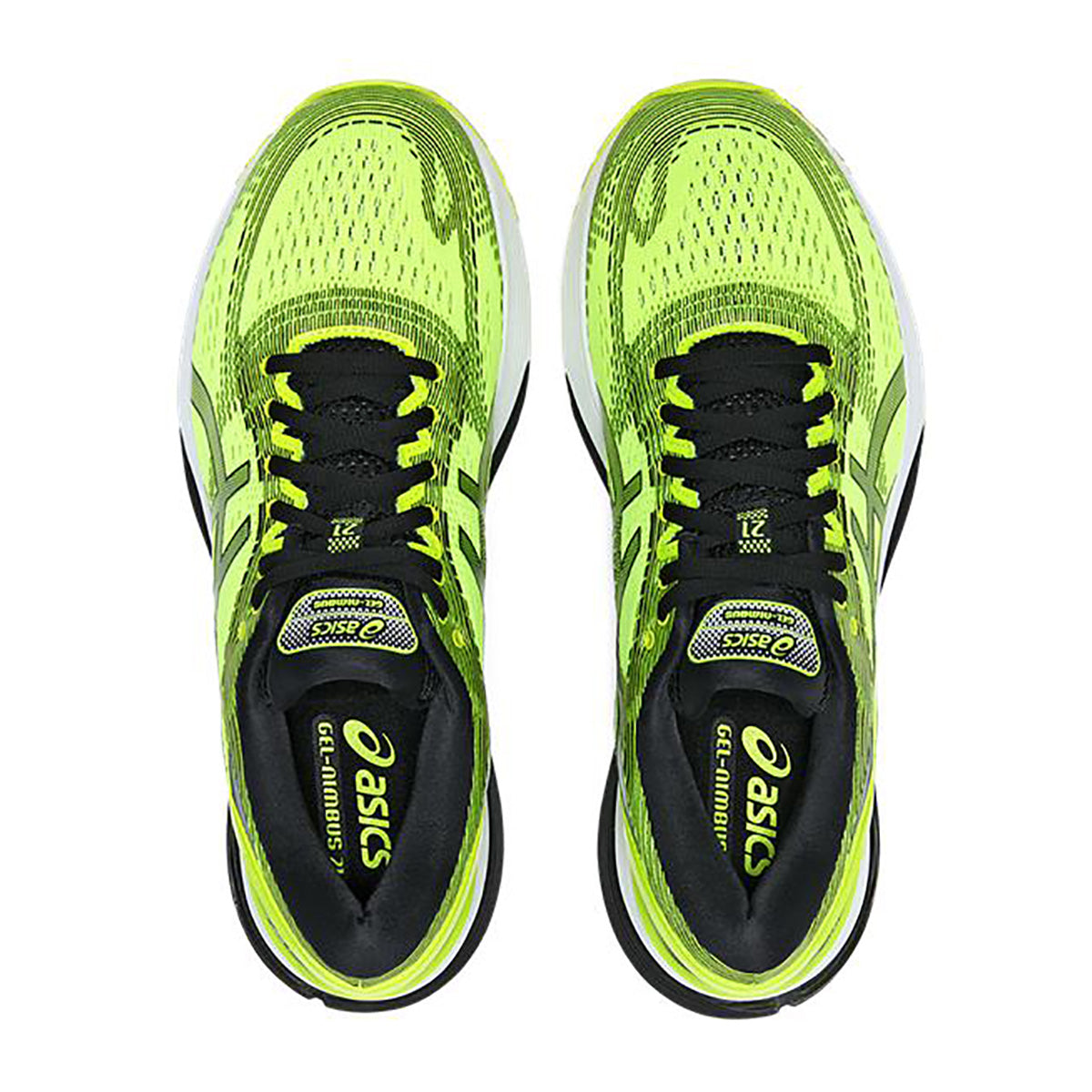 Asics Nimbus 21 - Safety Yellow - Black