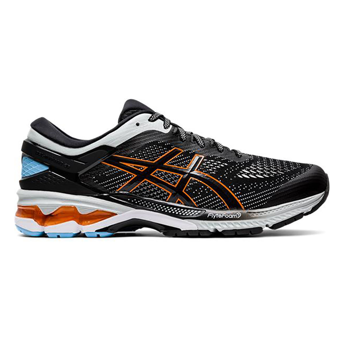 Asics Kayano 26 - Black - Polar Shade