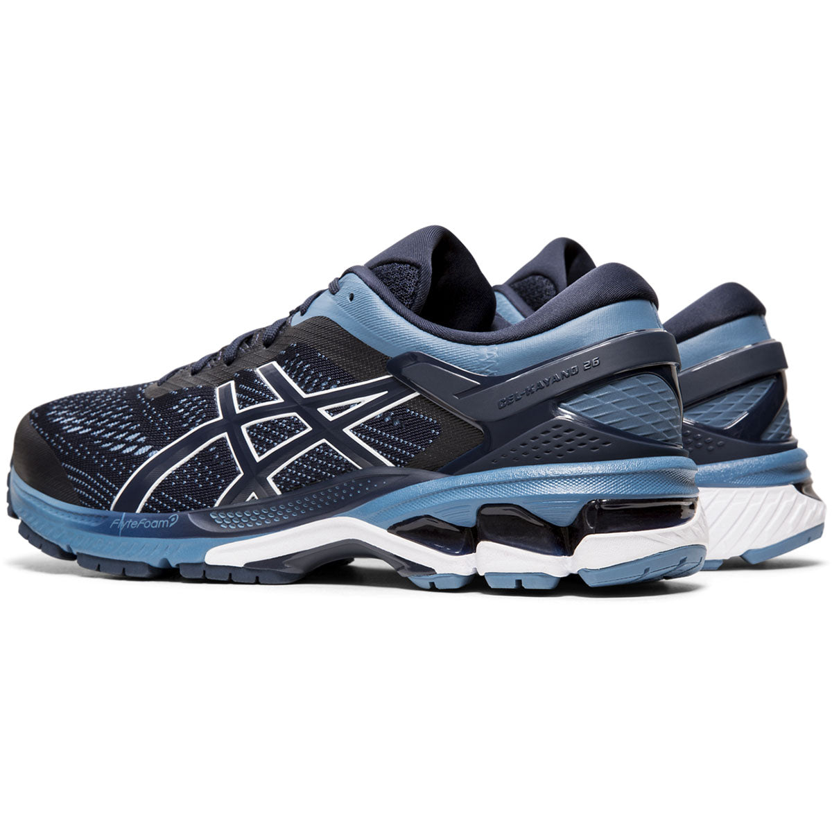 Asics Kayano 26 - Midnight - Grey Floss