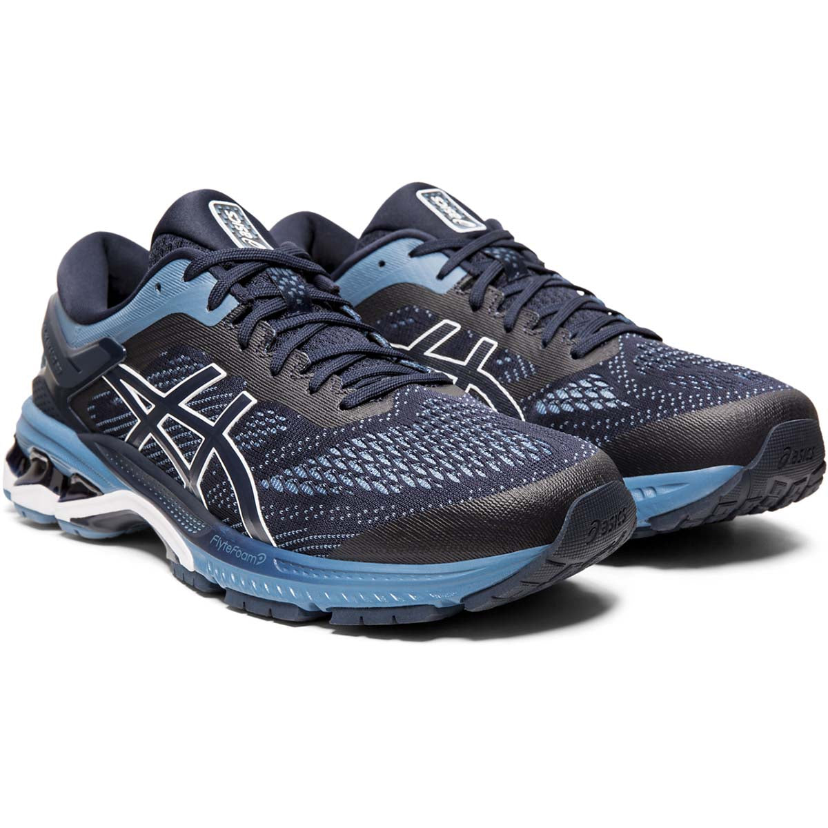Asics Kayano 26 - Midnight - Grey Floss