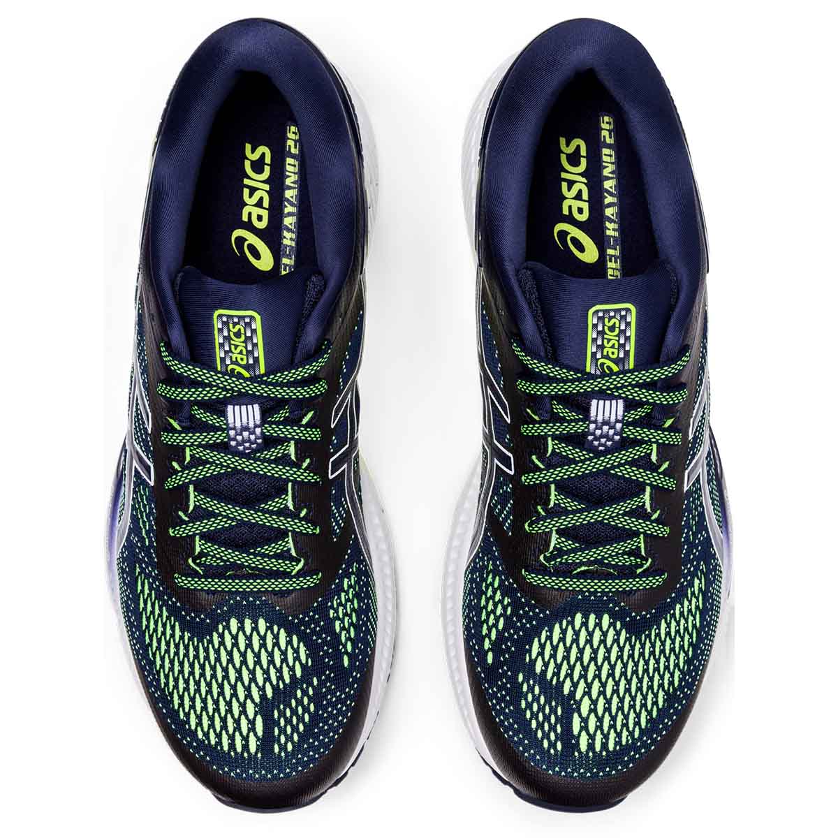 Asics Kayano 26 - Peacoat - Safety Yellow