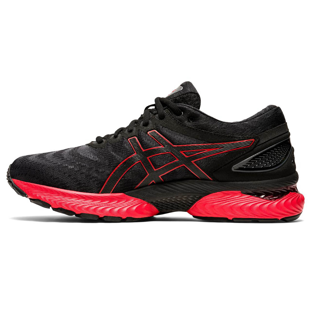 Asics Nimbus 22 - Black - Classic Red