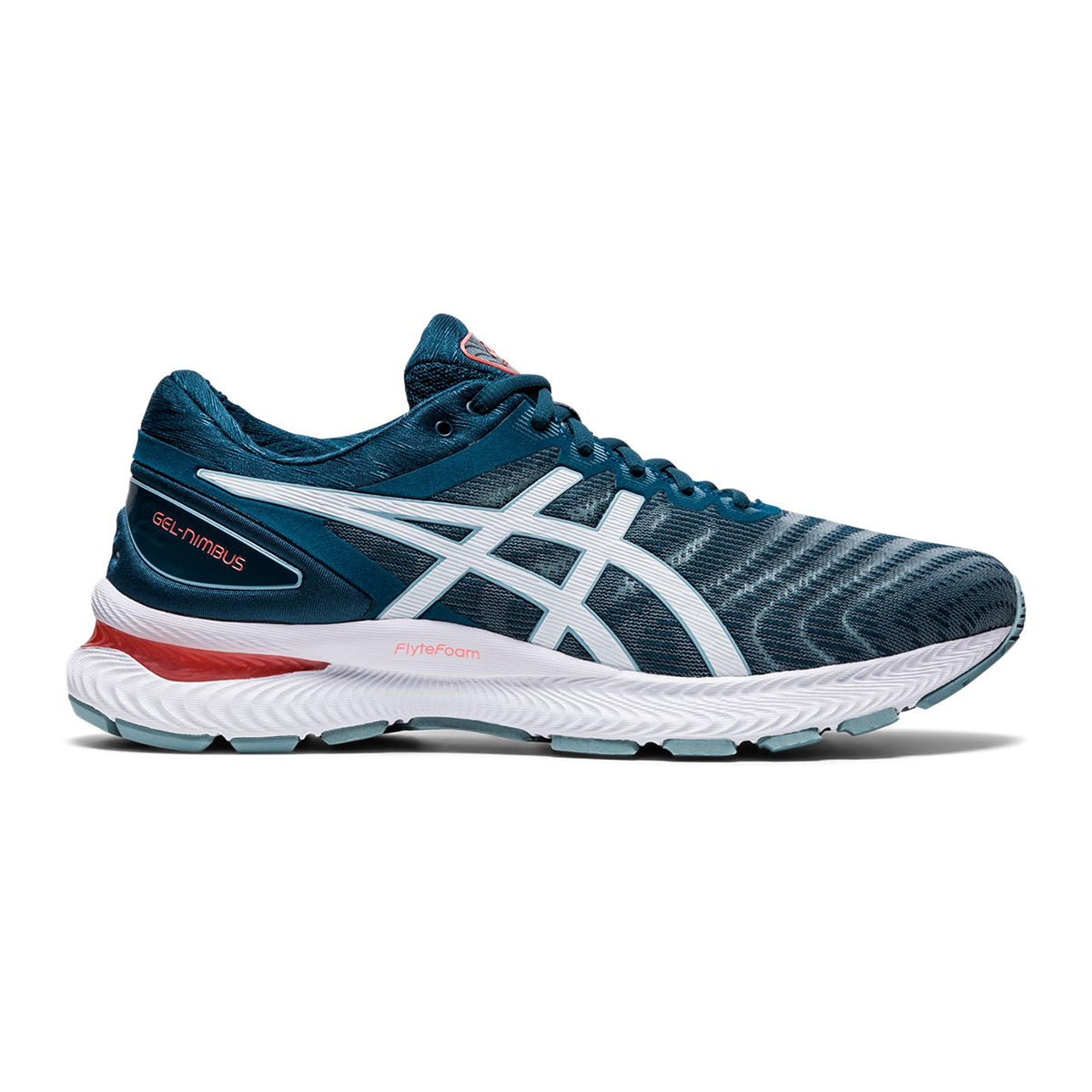 Asics Nimbus 22 - Light Steel - Magnetic Blue