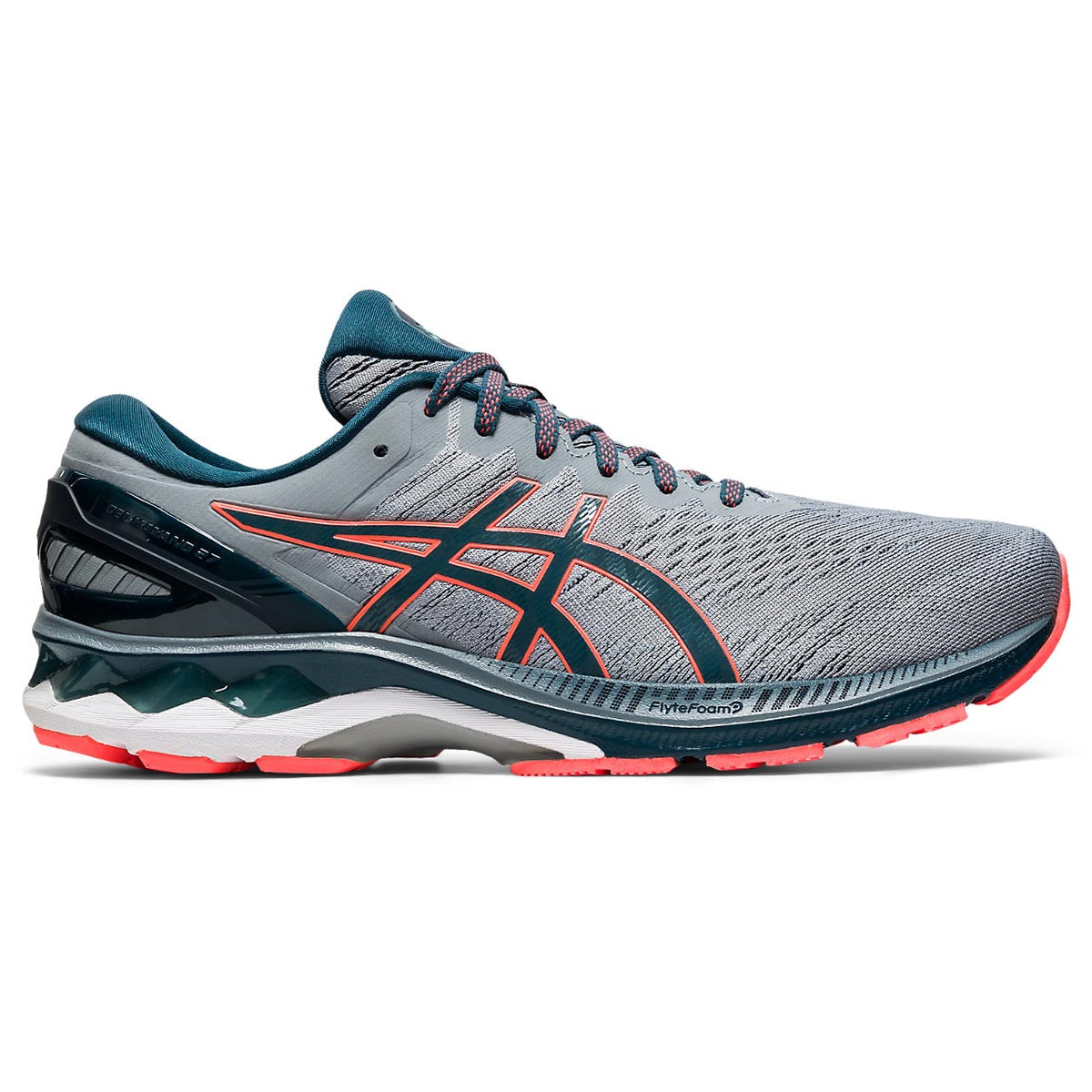 Asics Gel Kayano 27 - Sheet Rock - Magnetic Blue