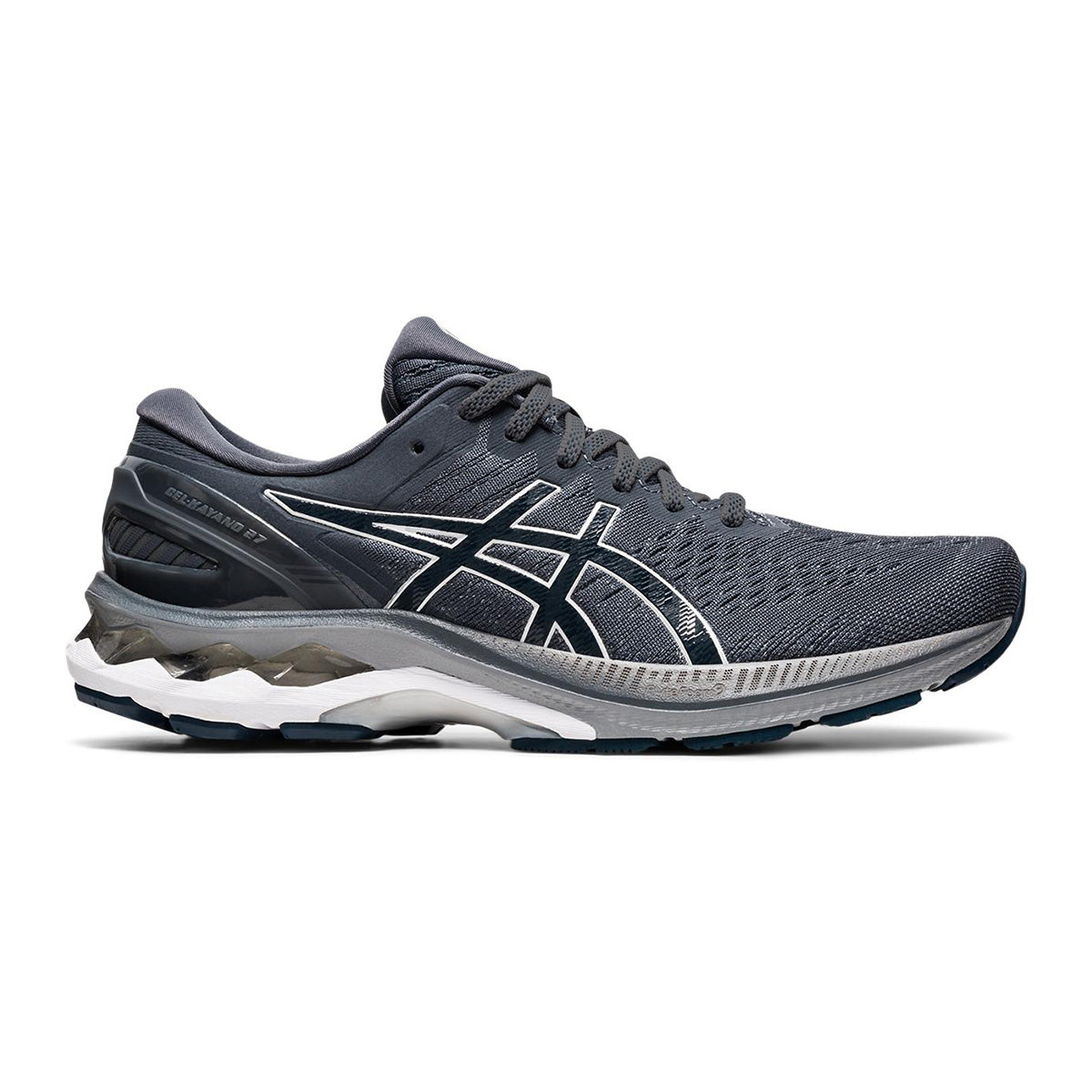 Asics Gel Kayano 27 - Carrier Grey - French Blue