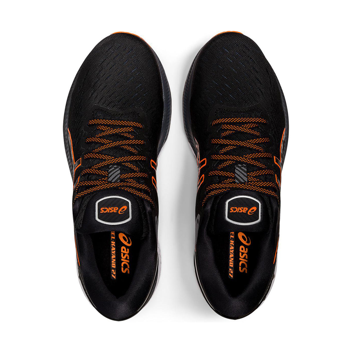 Asics Gel Kayano 27 - Black - Marigold Orange