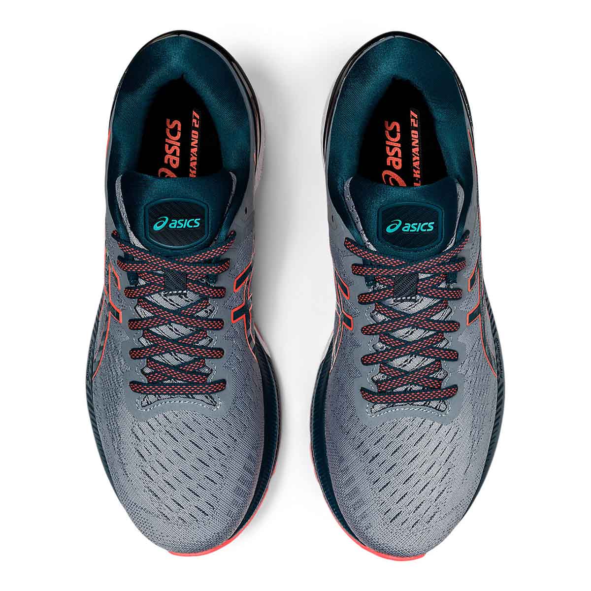 Asics Gel Kayano 27 - Sheet Rock - Magnetic Blue