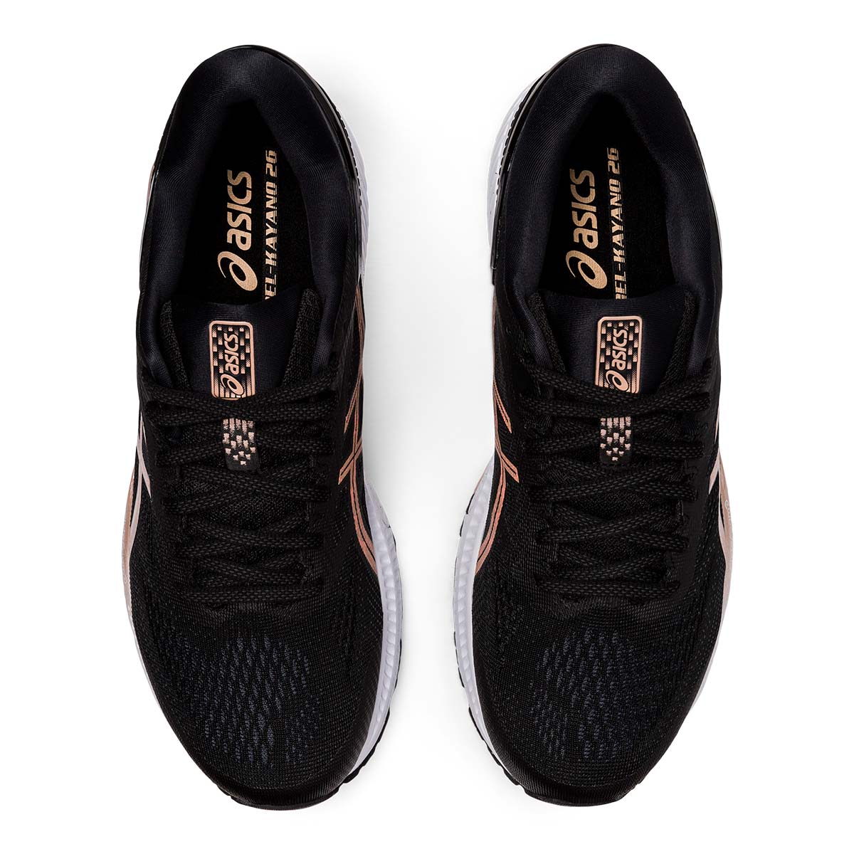 Asics Kayano 26 - Black - Rose Gold