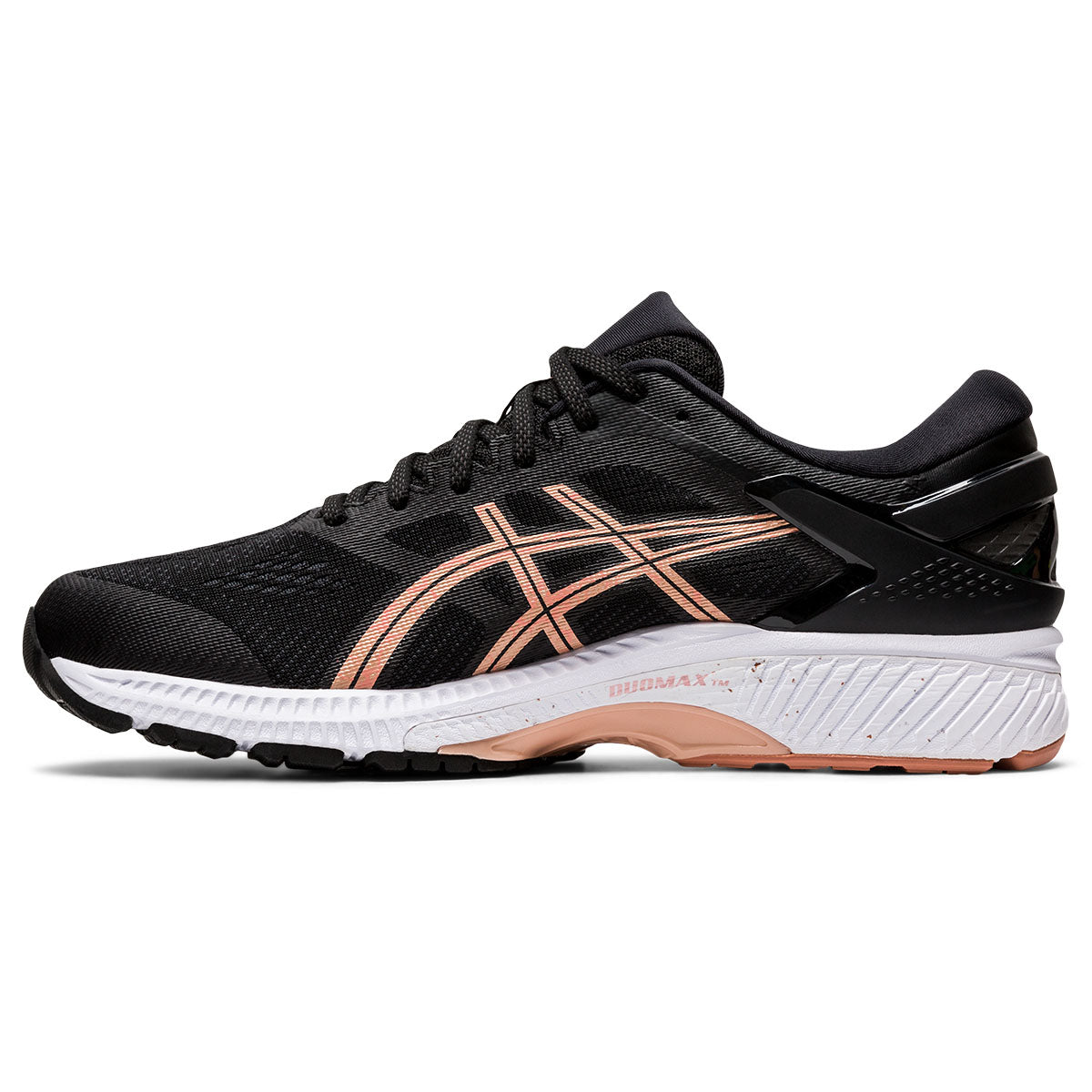 Asics Kayano 26 - Black - Rose Gold