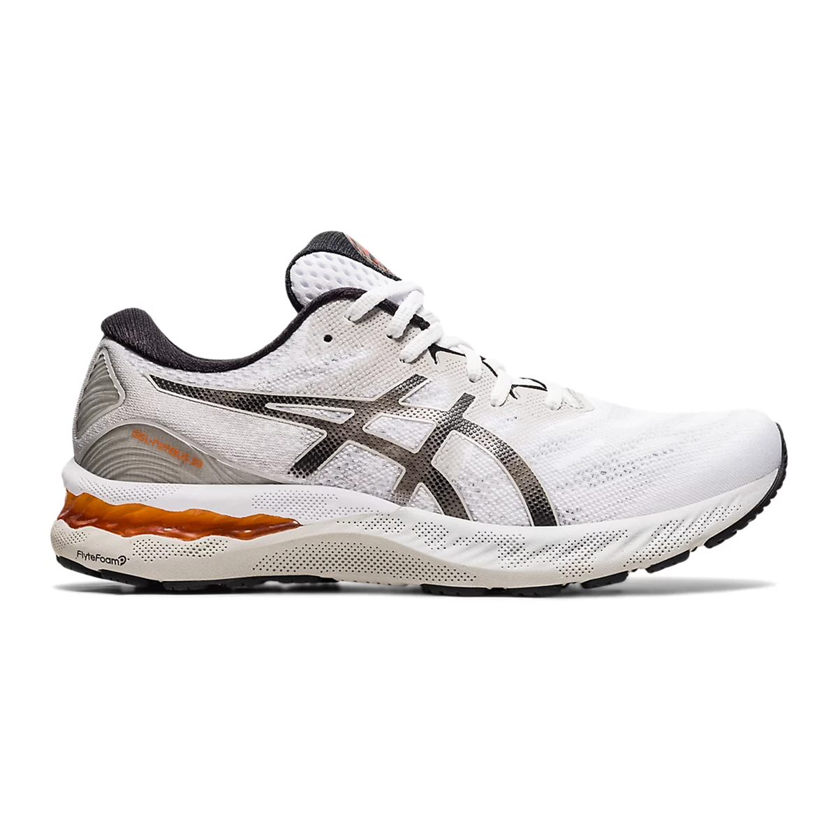Asics Nimbus 23 - White - Oyster Grey