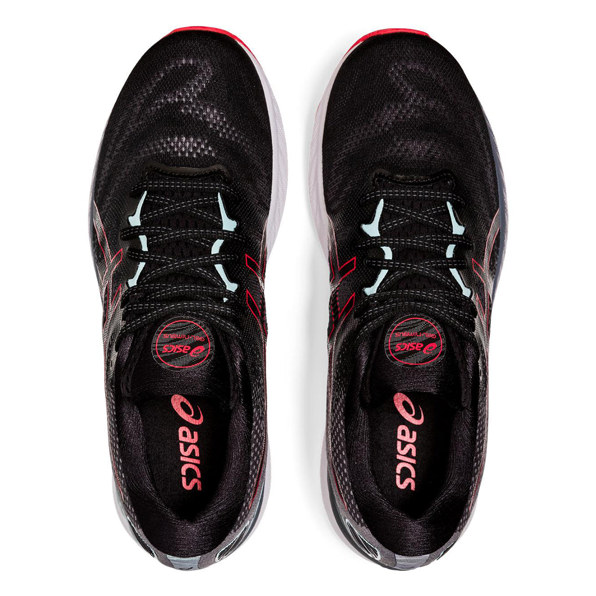 Asics Nimbus 23 - Black - Electric Red