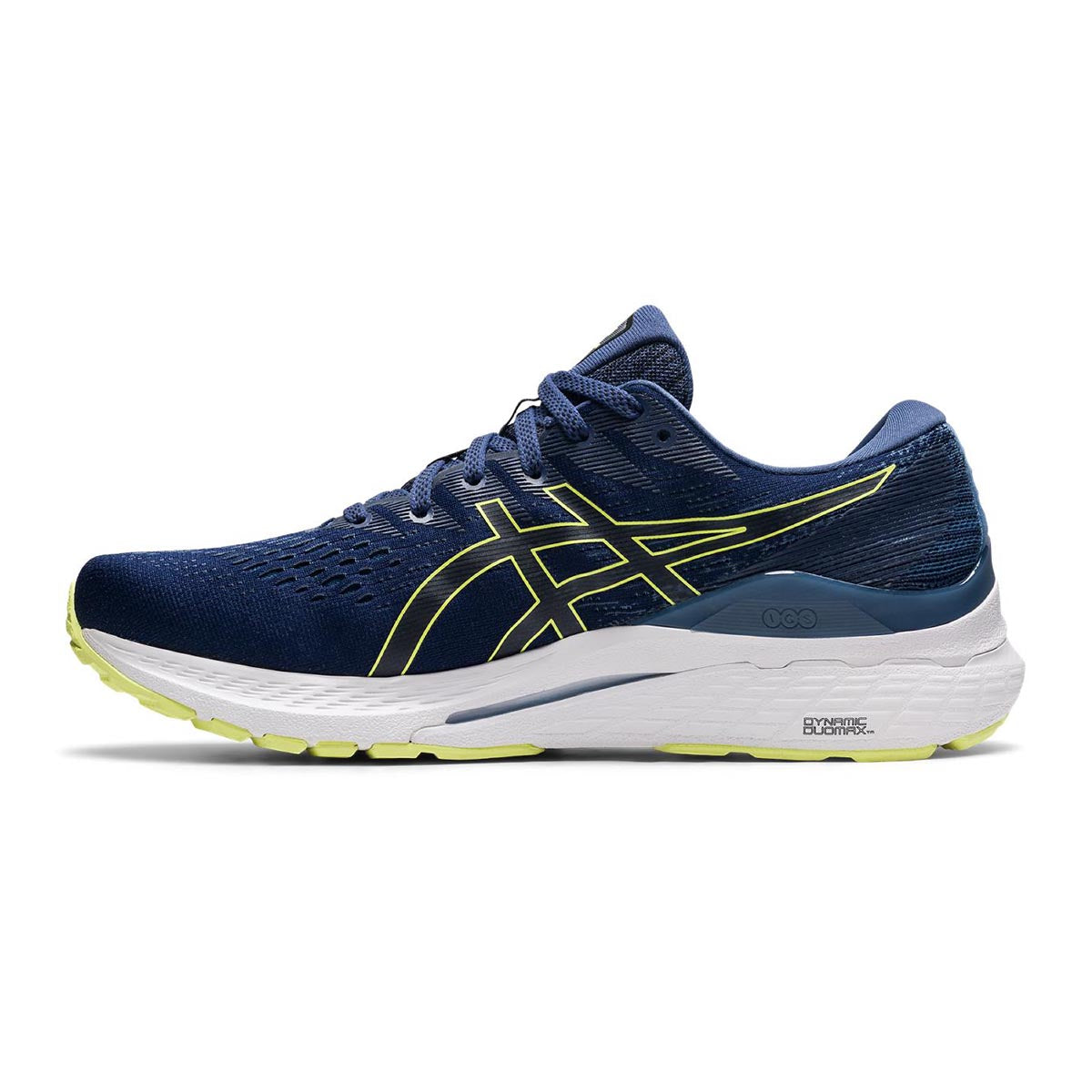 Asics Gel Kayano 28 - Thunder Blue - Glow Yellow