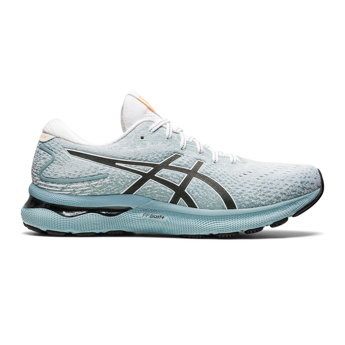 Asics Gel Nimbus 24 - Light Steel - White