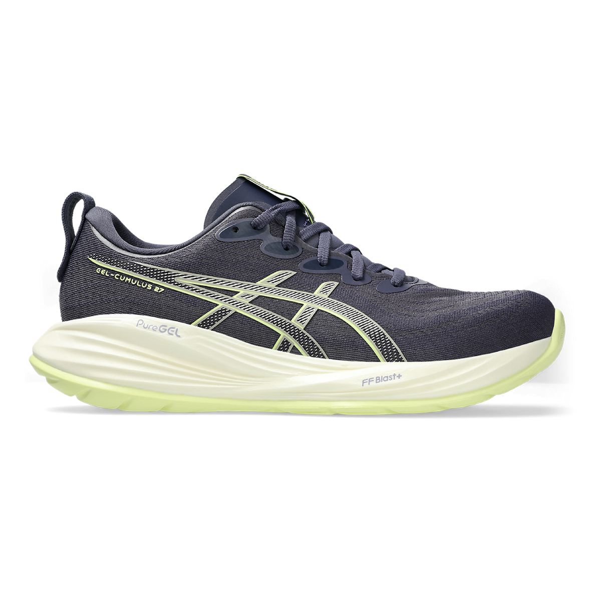 Asics Gel Cumulus 27 Indigo Fog - Lucid Yellow