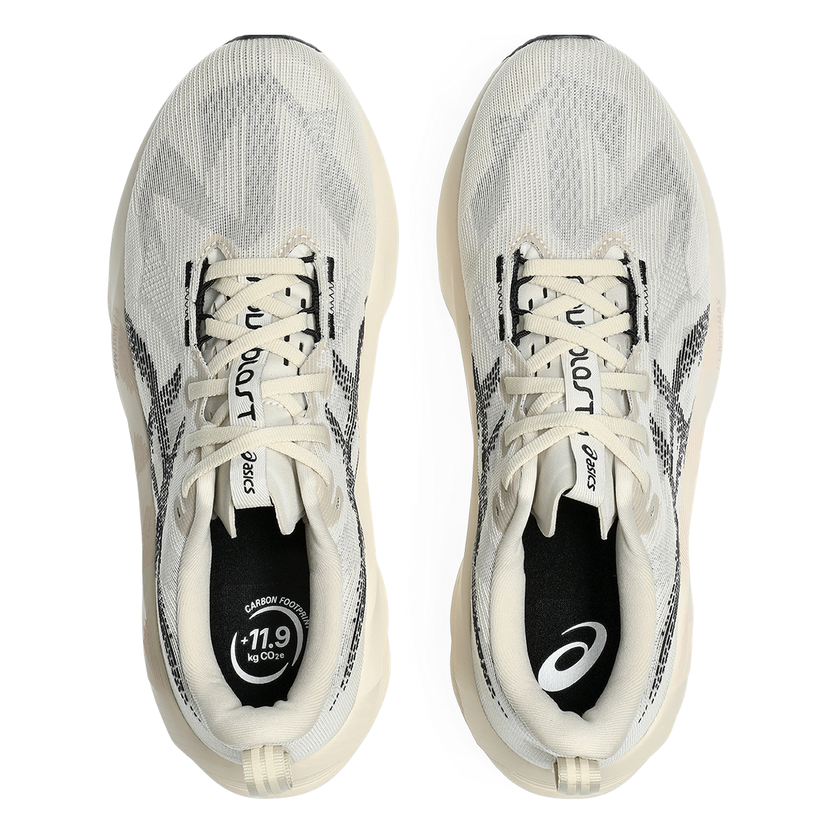 Asics Novablast 5 Oatmeal - Black