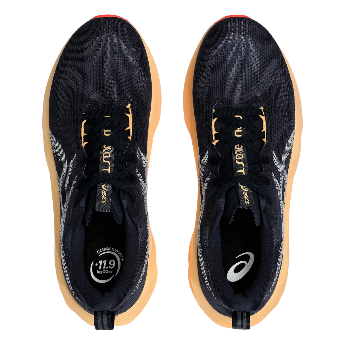 Asics Novablast 5 Navy Orange Mens