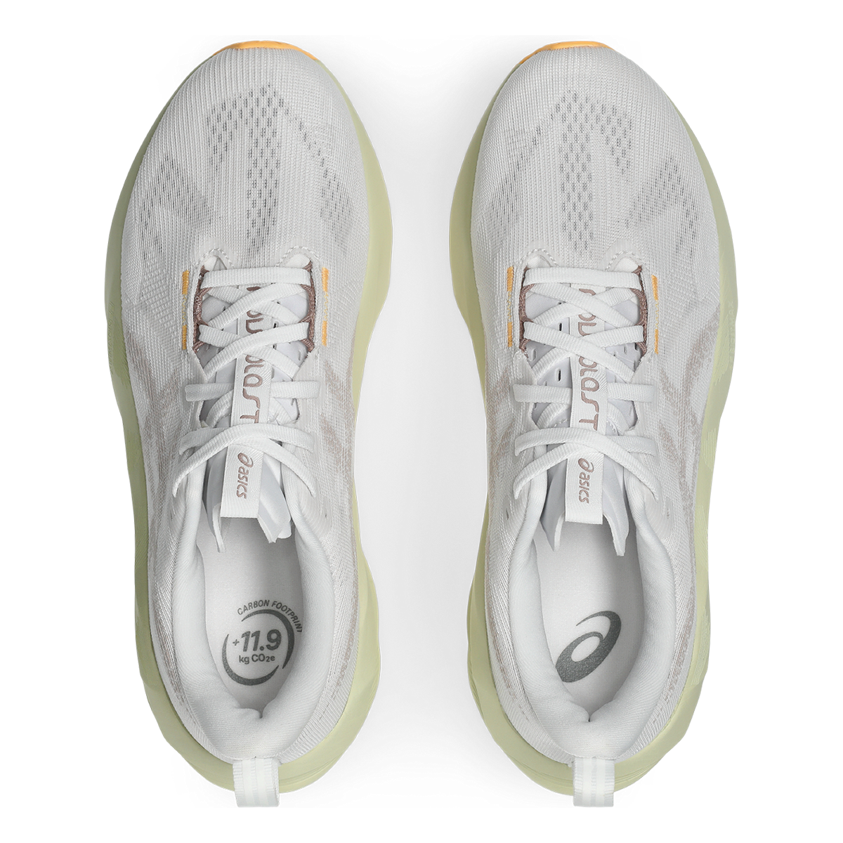 Asics Novablast 5 - White- Fawn