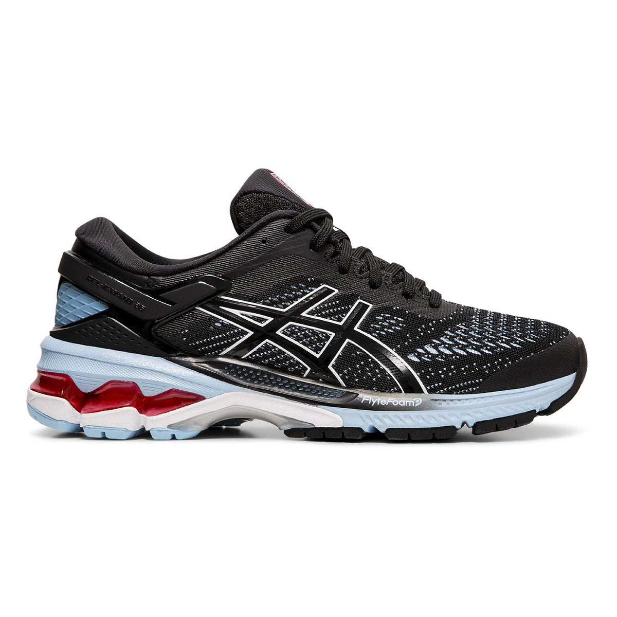 Asics Kayano 26 - Black - Heritage Blue