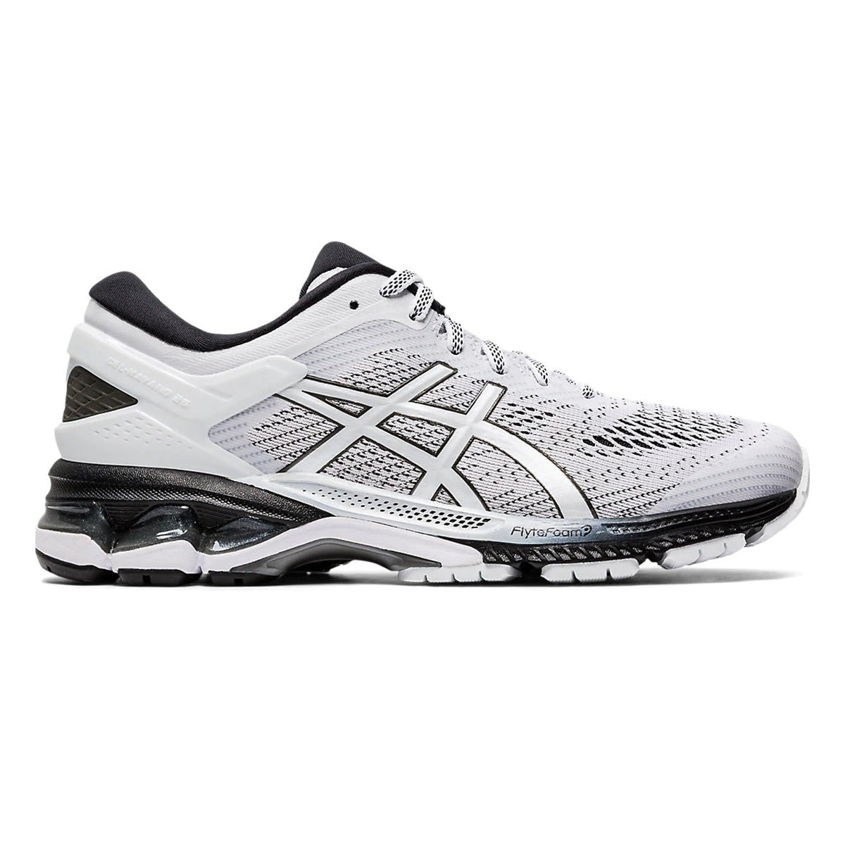 Asics Kayano 26 - White - Black