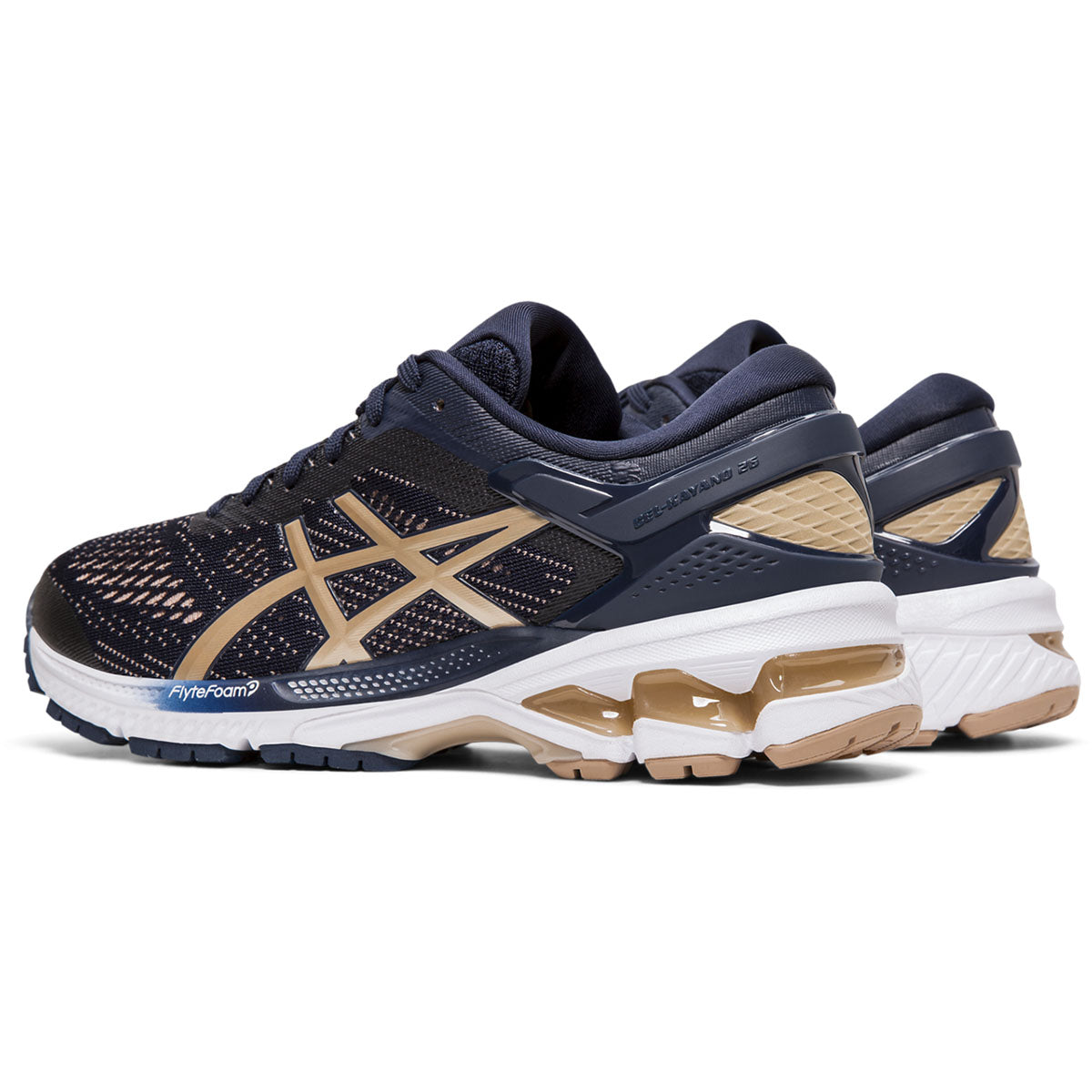 Asics Kayano 26 - Midnight - Almond