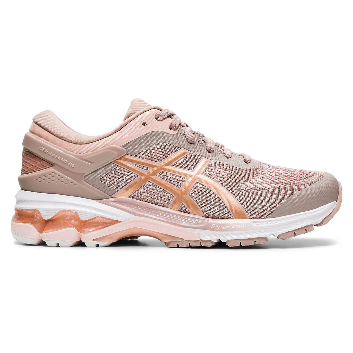 Asics Kayano 26 - Fawn - Rose Gold