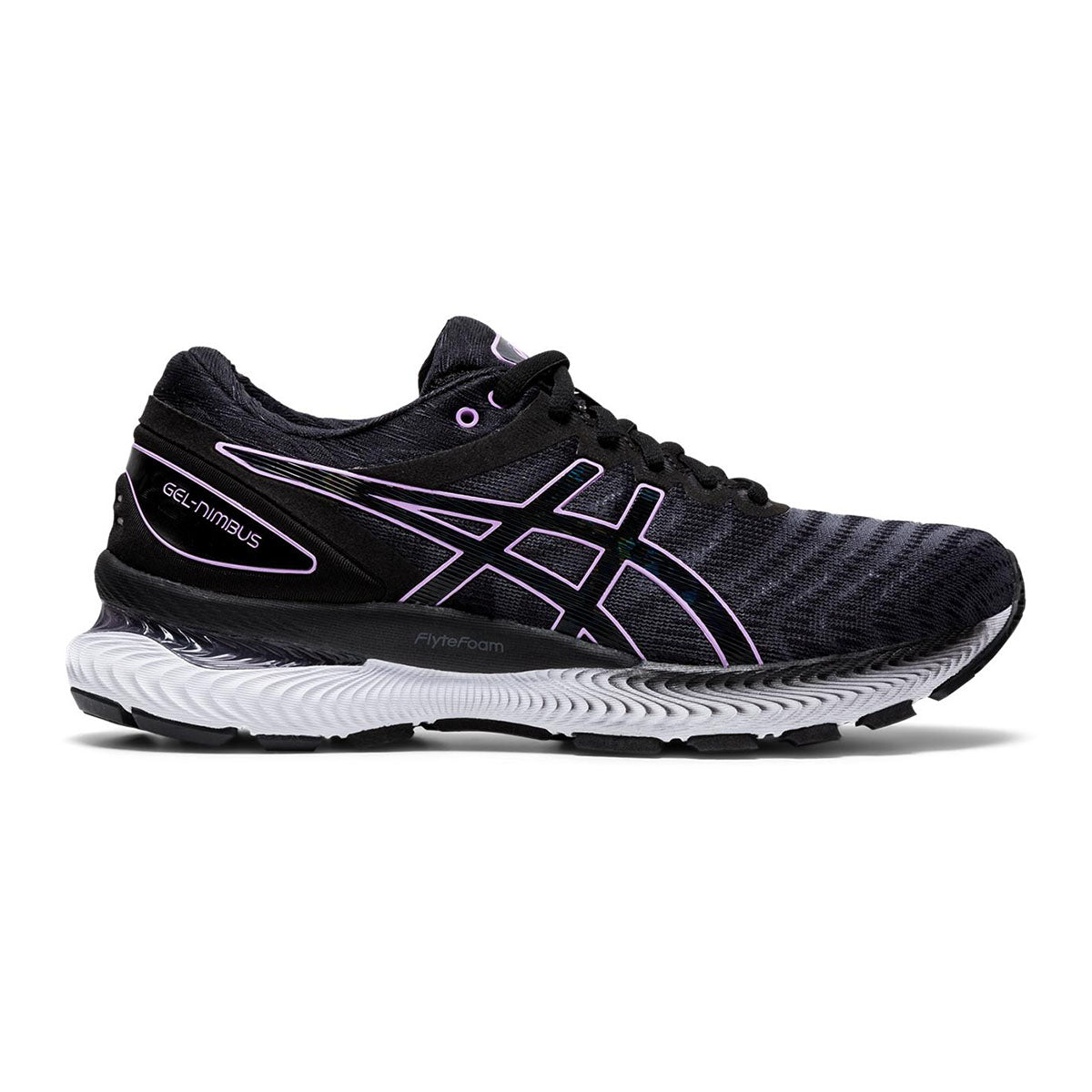 Asics Nimbus 22 - Black - Lilac Tech