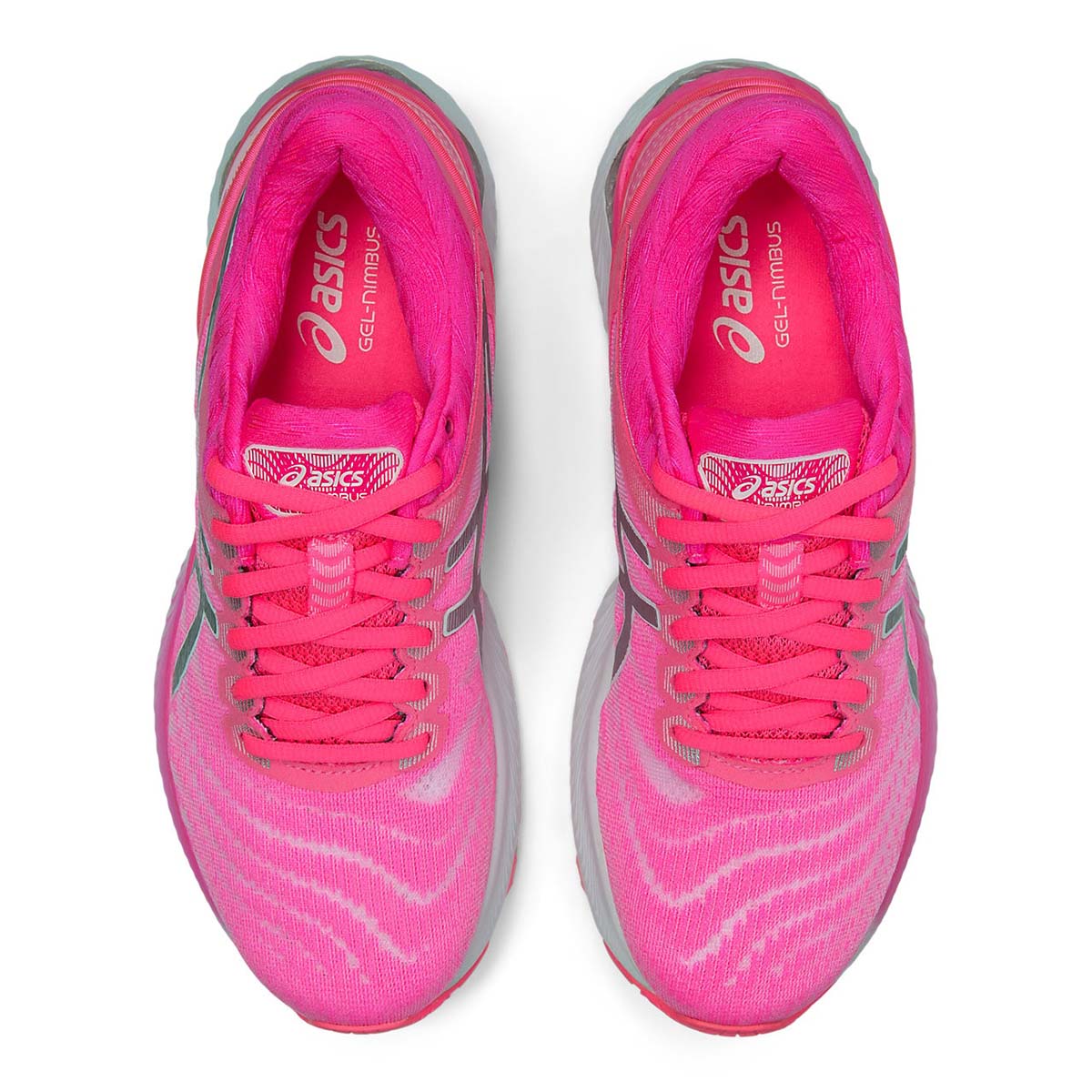 Asics Nimbus 22 - Hot Pink - Pure Silver