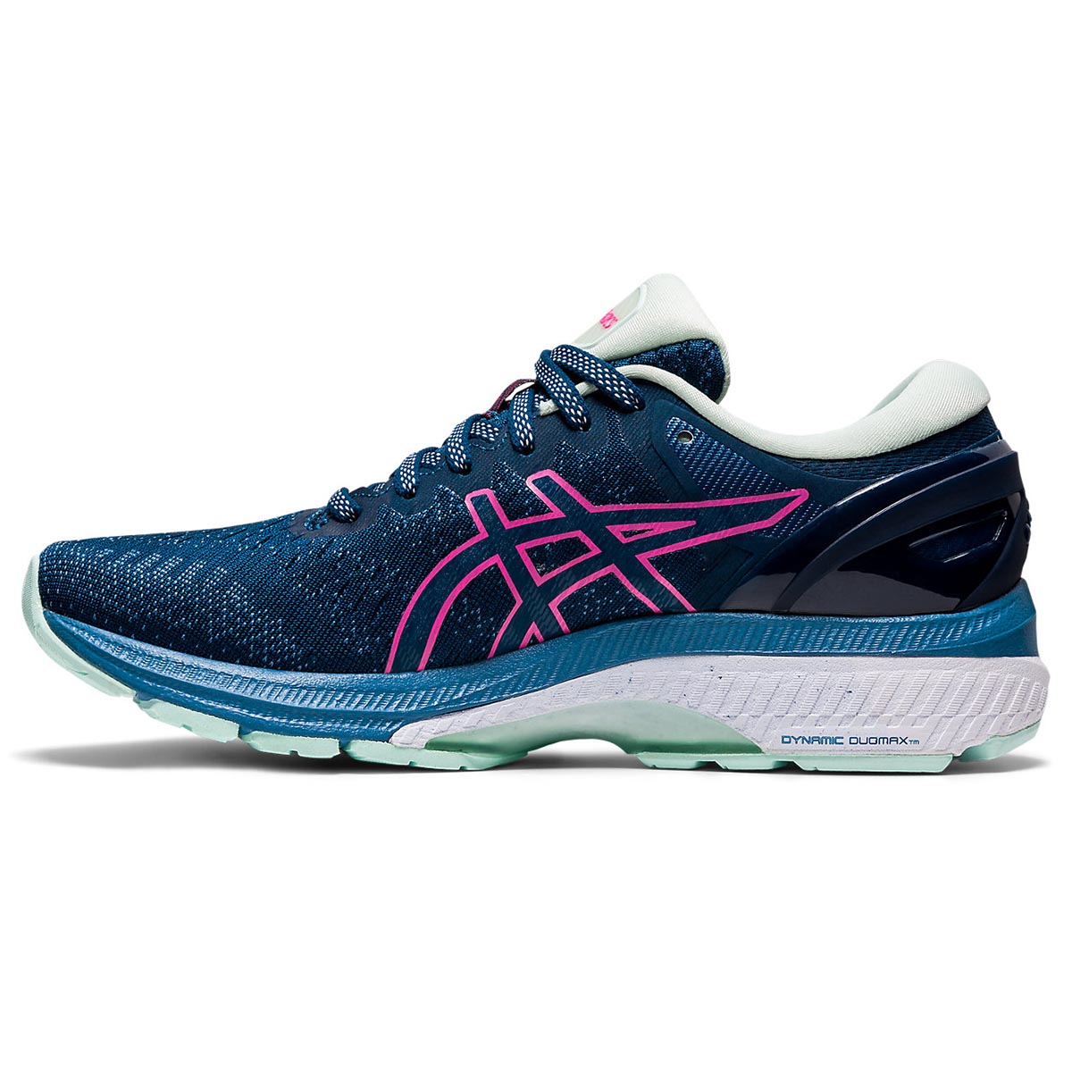 Asics Gel Kayano 27 - Mako Blue - Hot Pink