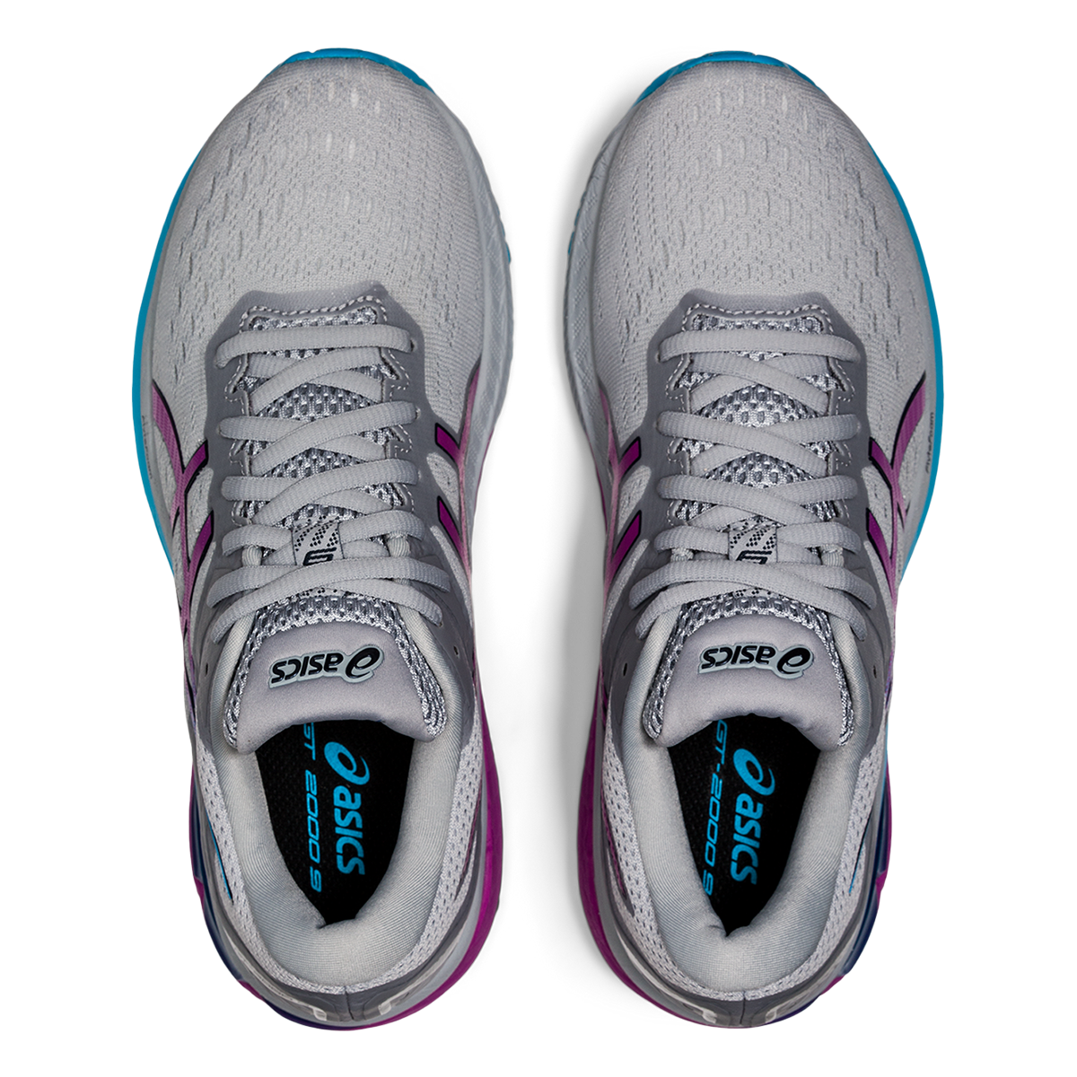 Asics GT 2000 9 - Piedmont Grey - Digital Grape