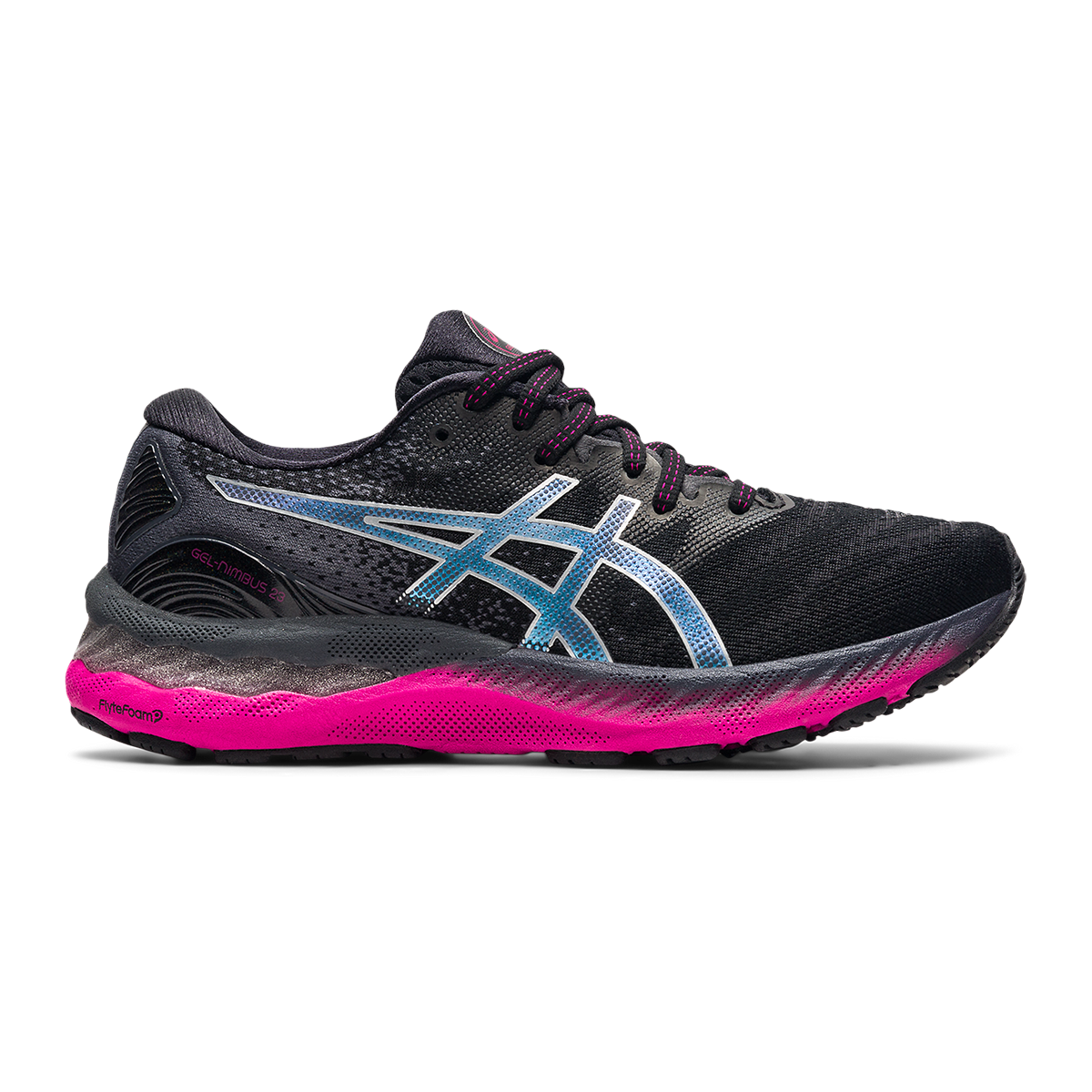 Asics Nimbus 23 - Black - Pure Silver