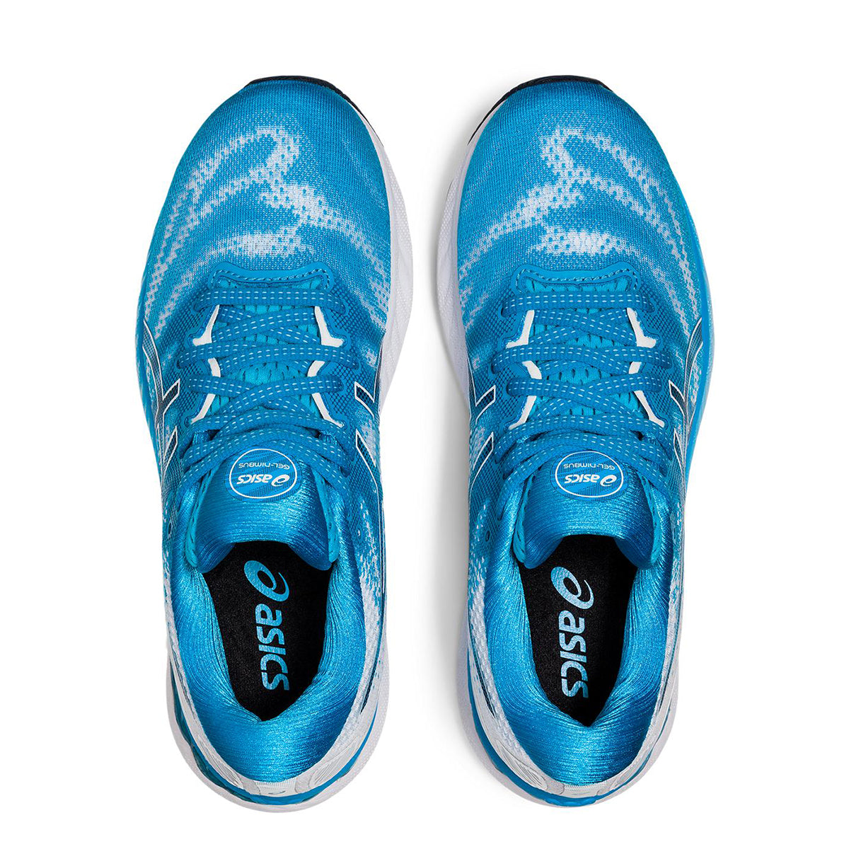 Asics Nimbus 23 - Digital Aqua - White