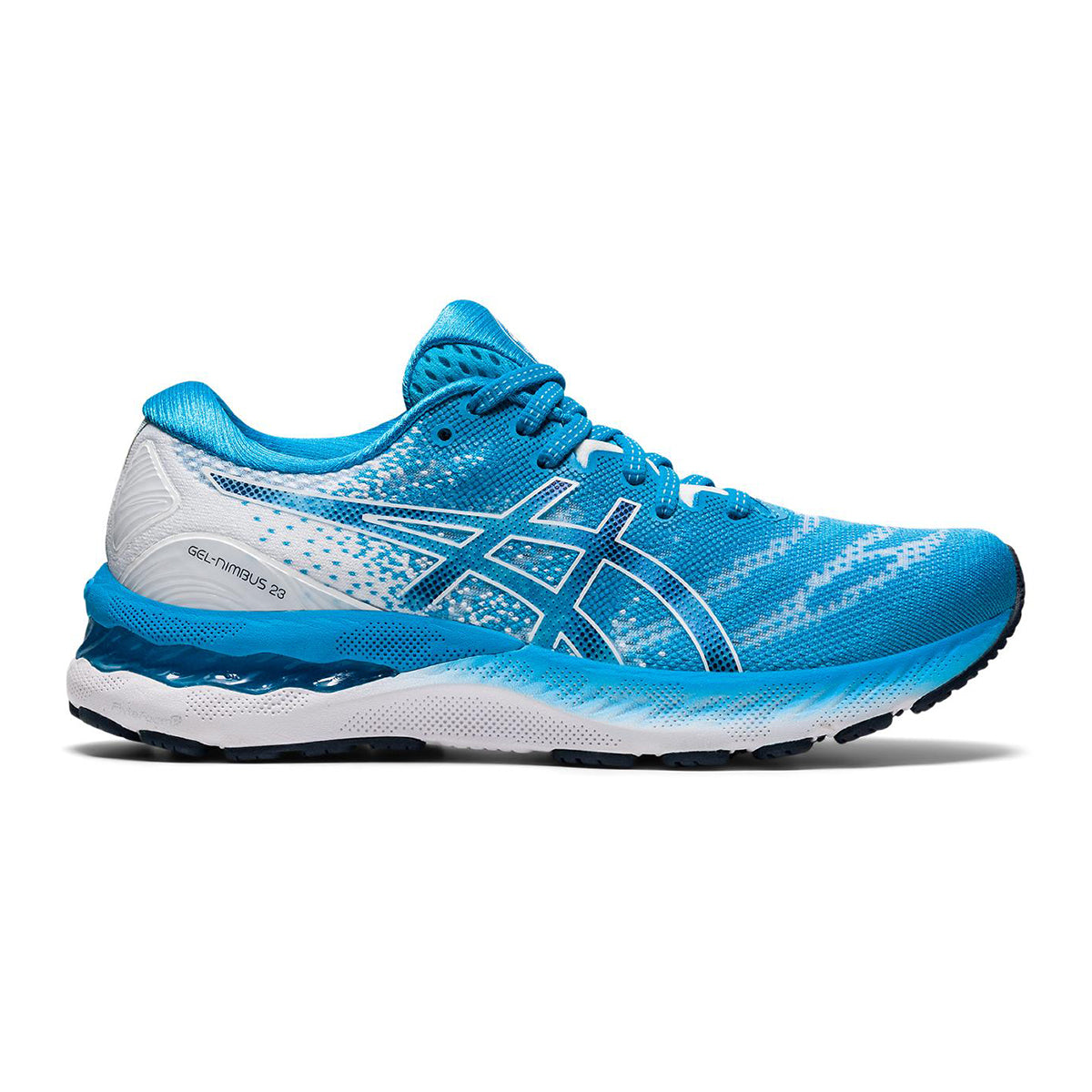 Asics Nimbus 23 - Digital Aqua - White