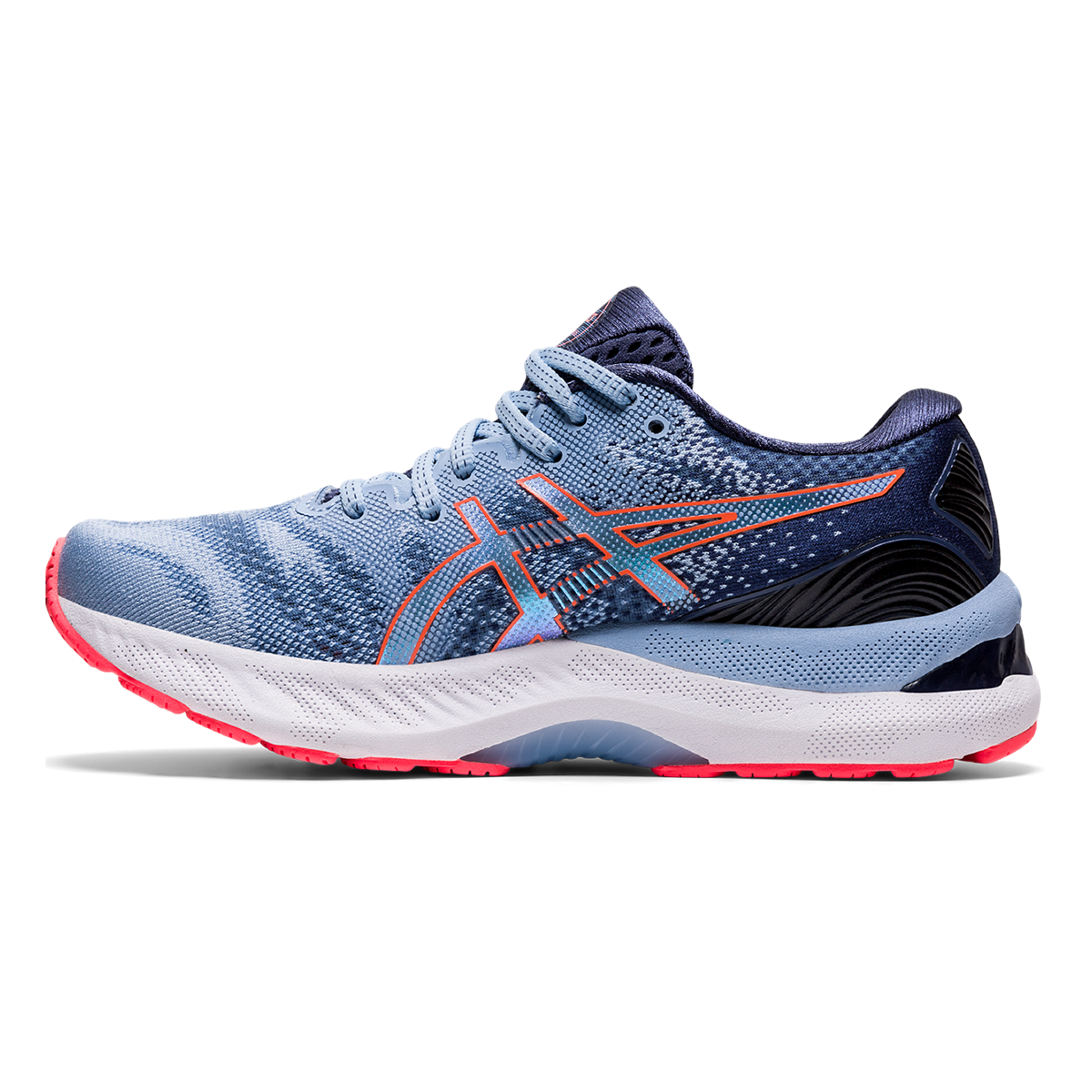 Asics Nimbus 23 - Mist - Blazing Coral