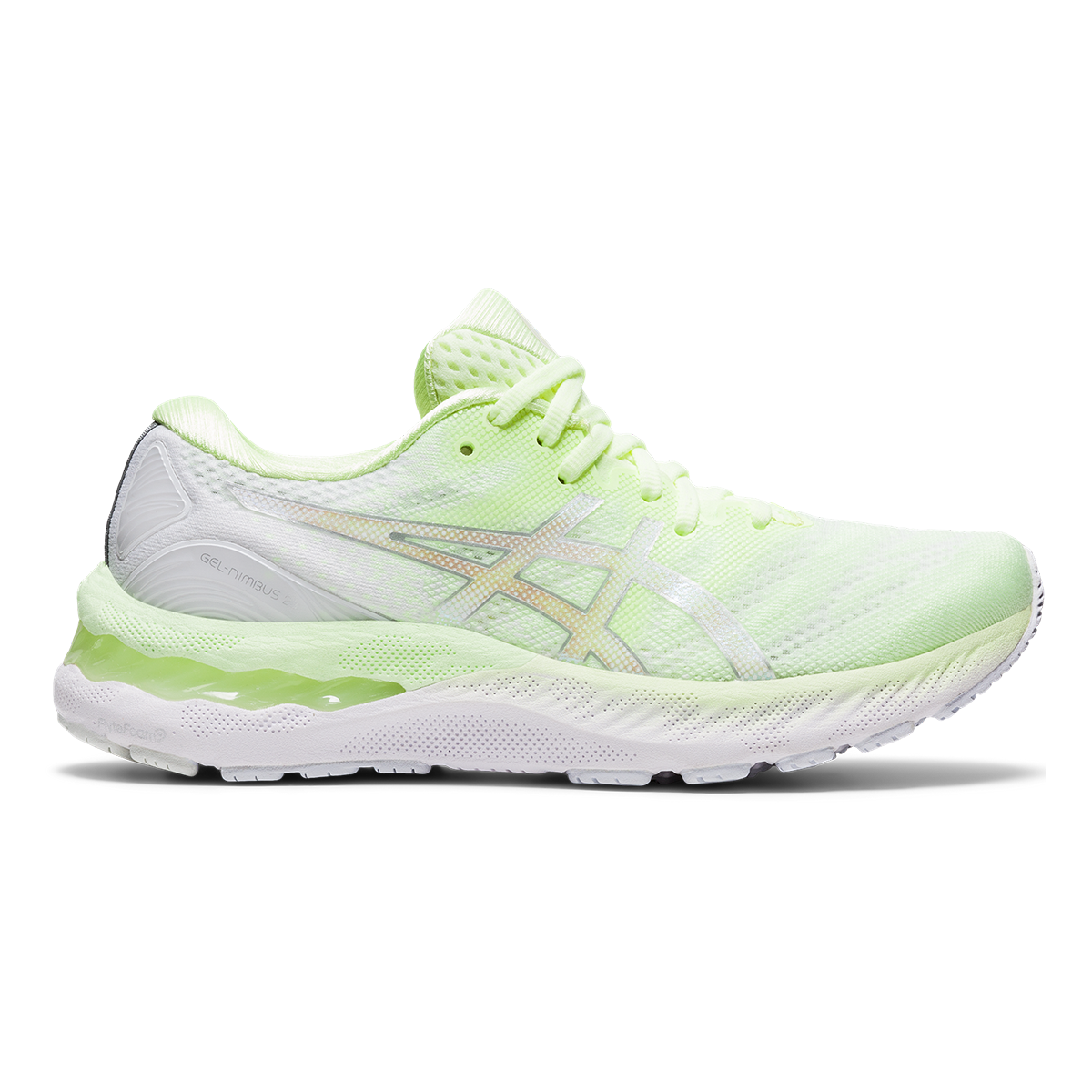 Asics Nimbus 23 - Illuminate Yellow - Pure Silver
