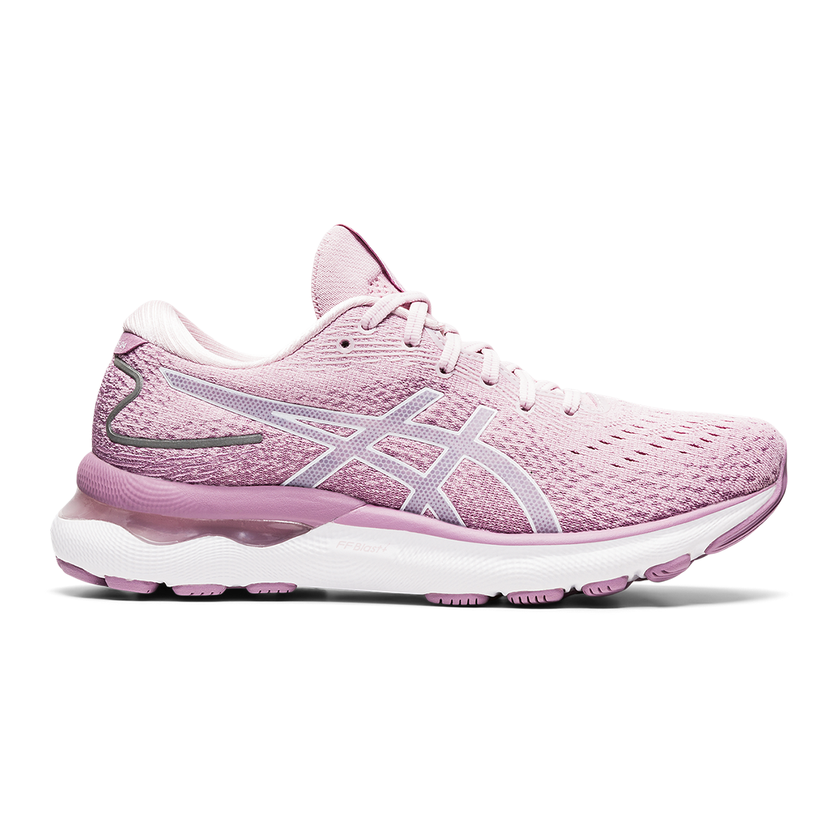 Asics Gel Nimbus 24 - Barely Rose - White