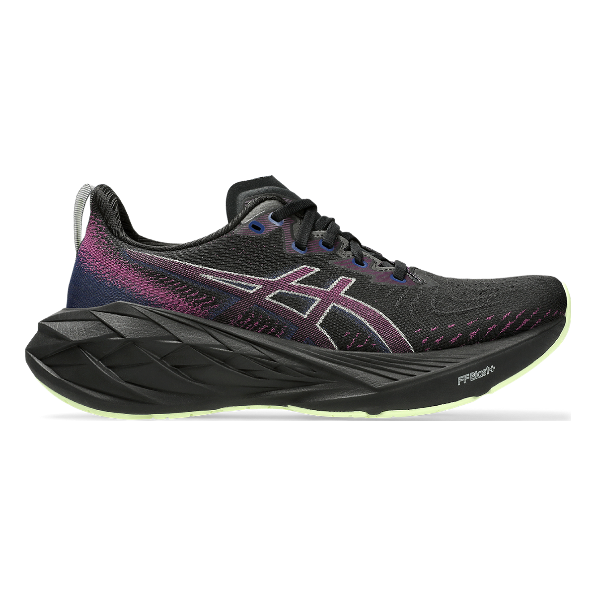 Asics Novablast 4 - Black - Blue Expanse – Fit2Run