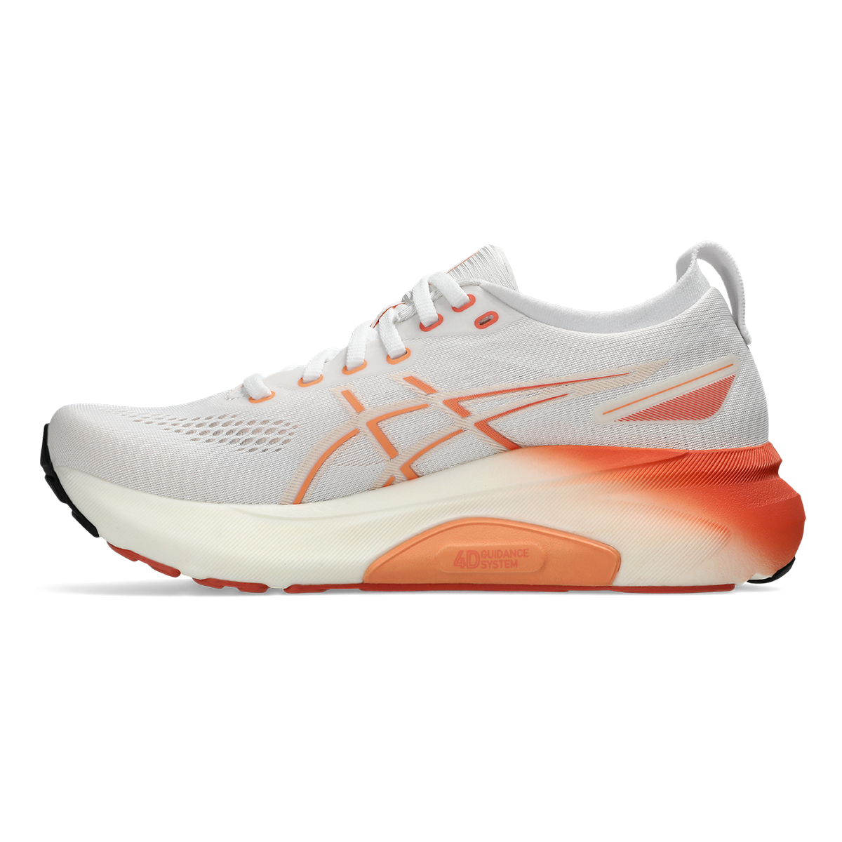 Asics Gel Kayano 31 - White - Faded Orange