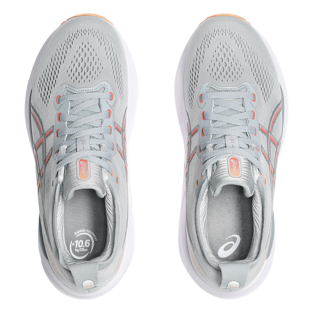 Asics Gel Kayano 31 - Piedmont Grey - Papaya