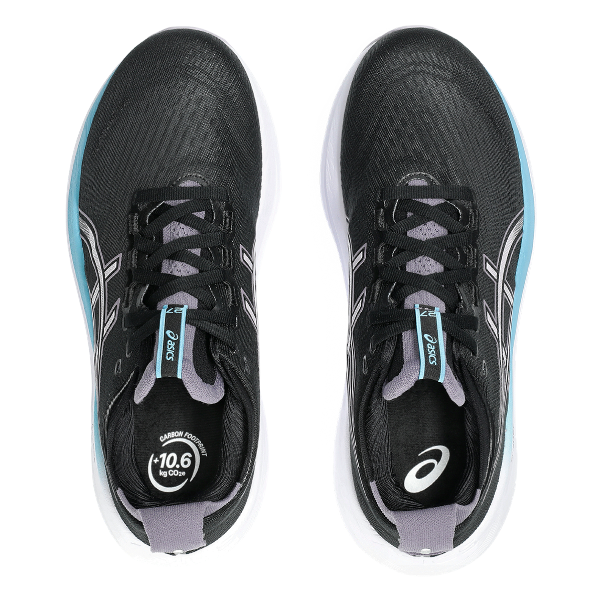 Asics Gel Nimbus 27 Black - Dusk Violet