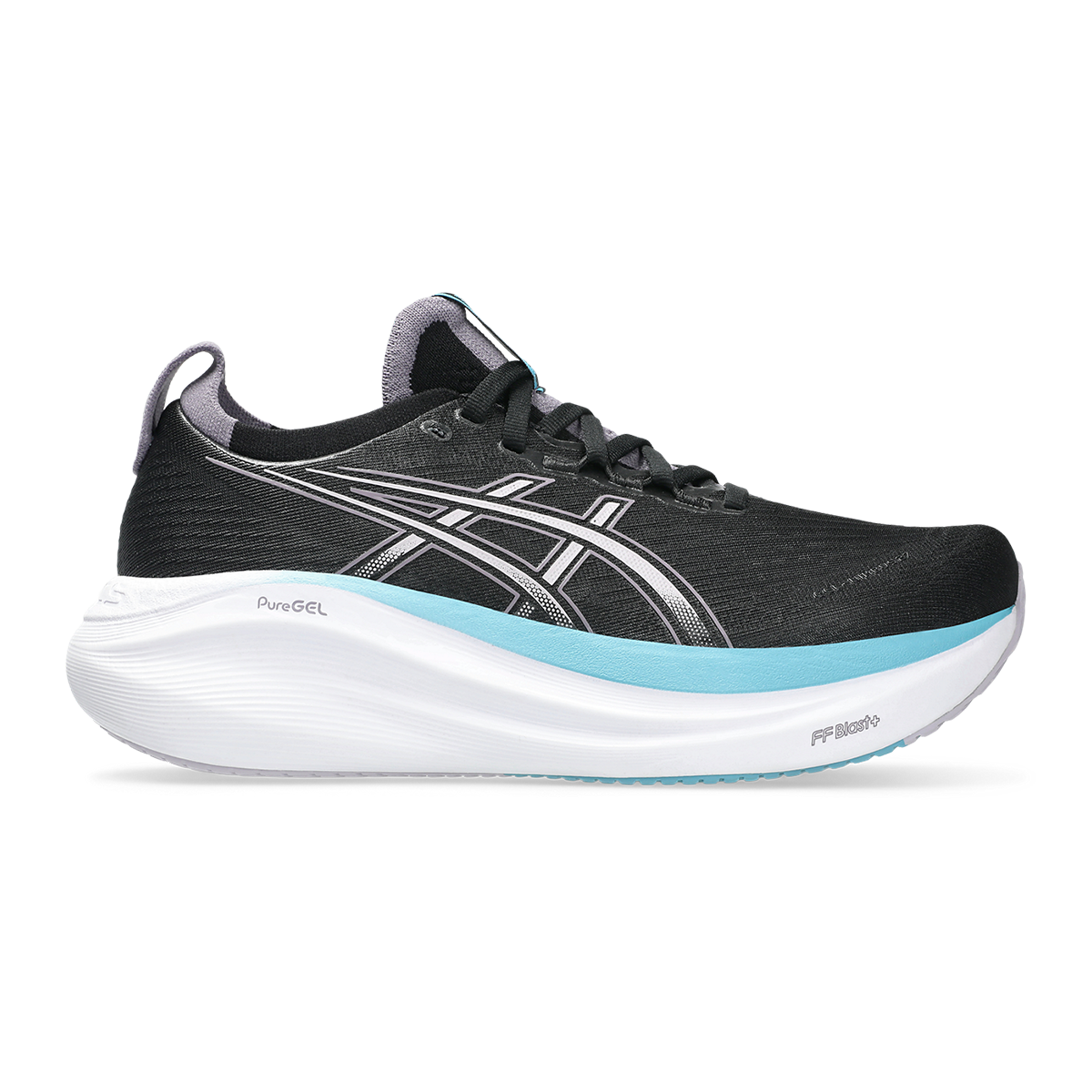 Asics Gel Nimbus 27 Black - Dusk Violet