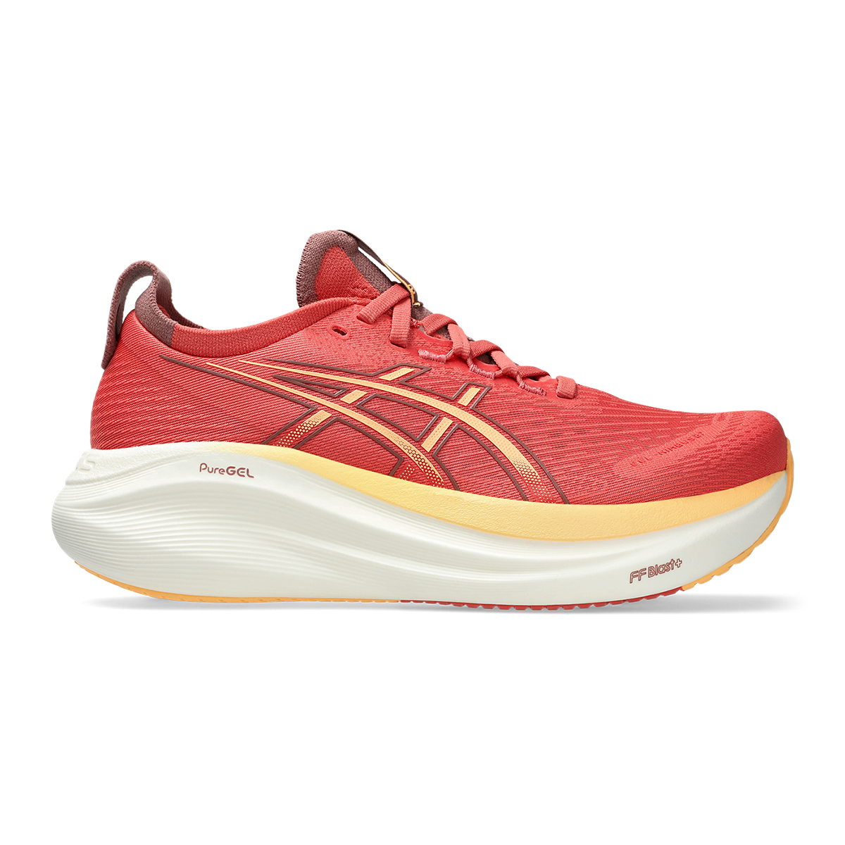 Asics Gel Nimbus 27 Dark Pink Clay - Orange Glow