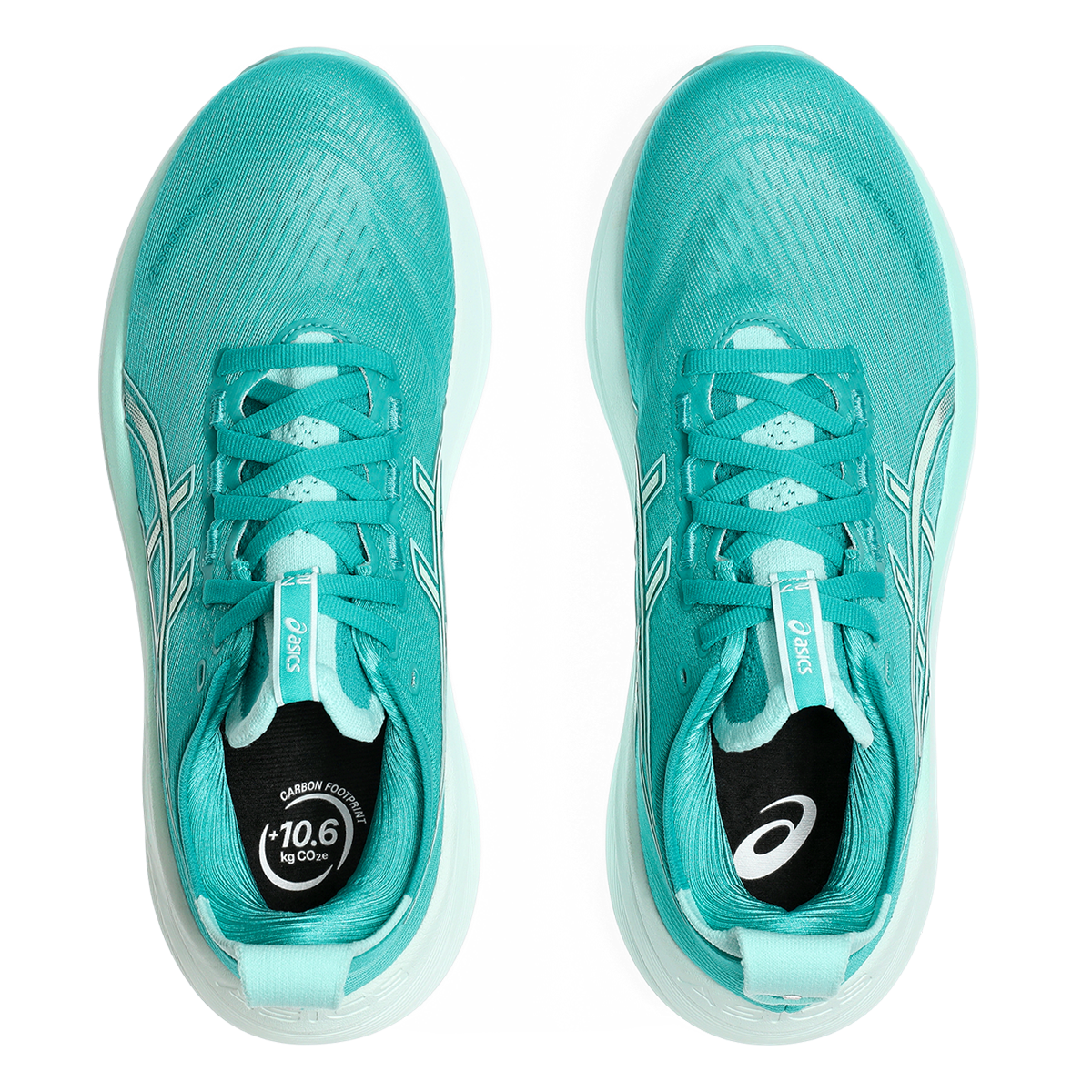 Asics Gel Nimbus 27 Wave Teal - Illuminate Mint