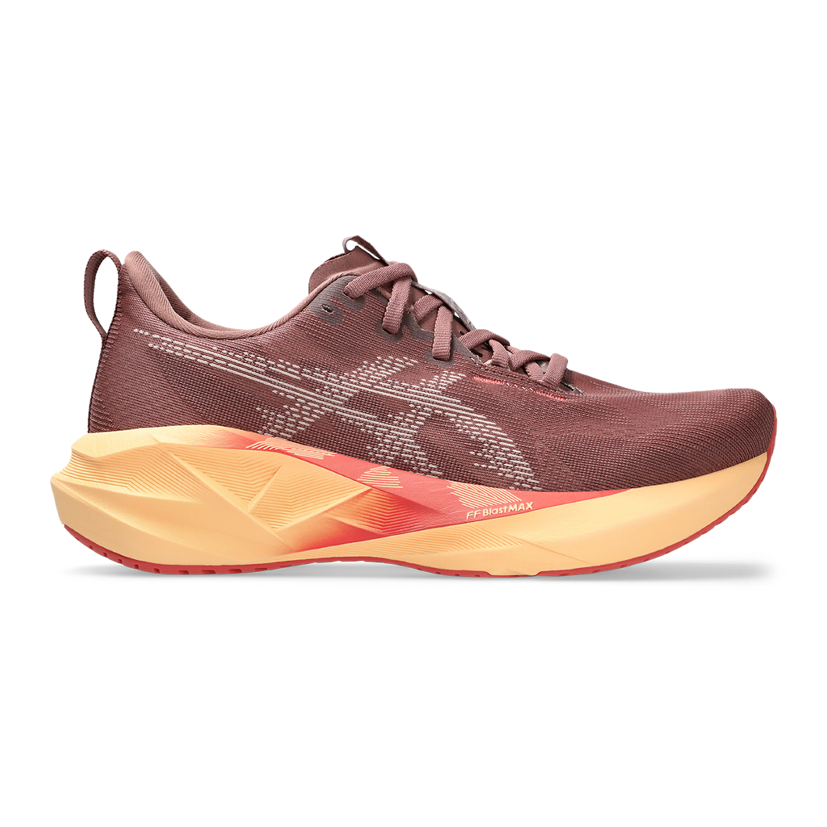 Asics Novablast 5 Heather Black Purple womens