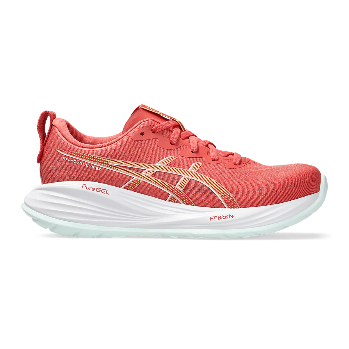 Asics Gel Cumulus 27 Dark Pink Clay - Cream