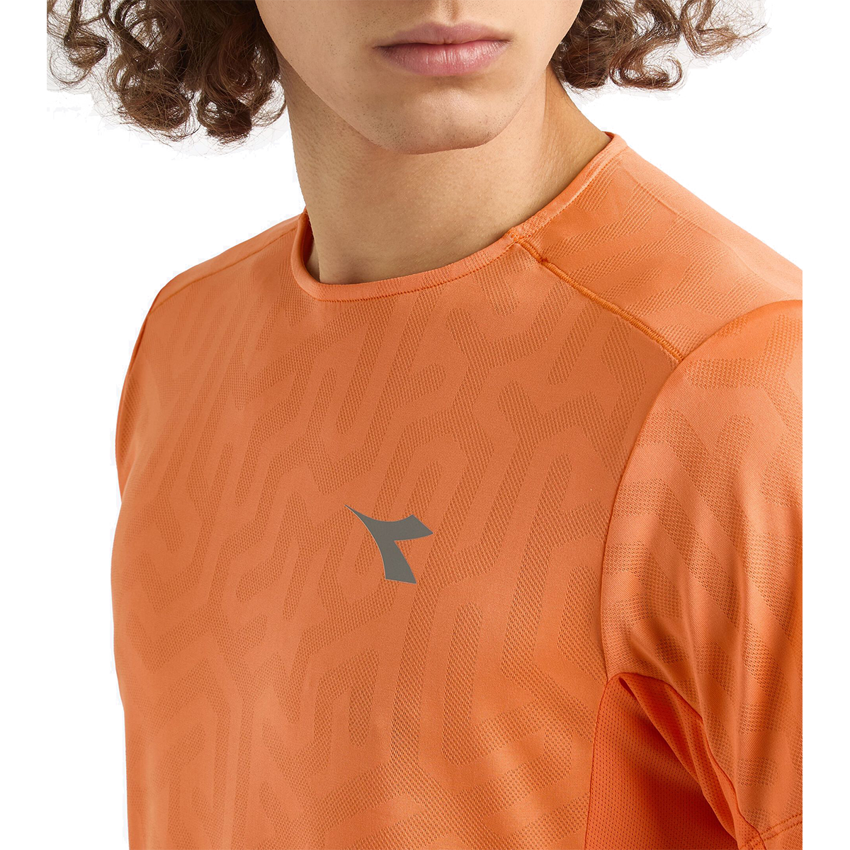 Diadora Super Light SS T-Shirt Orange Nectarine