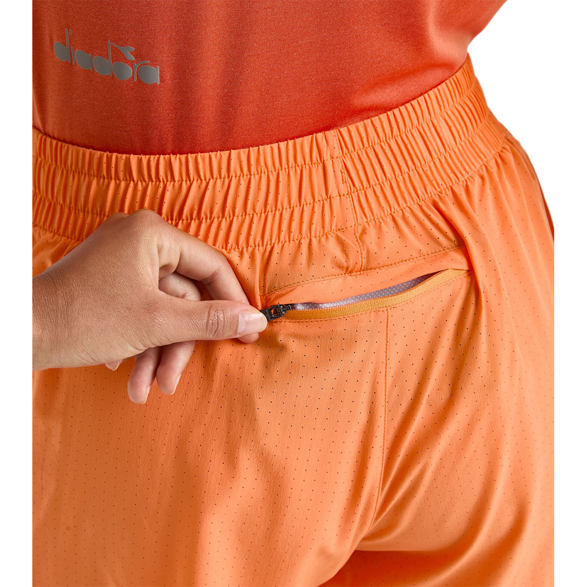 Diadora L. Shorts 2in1 5'' Run Crew