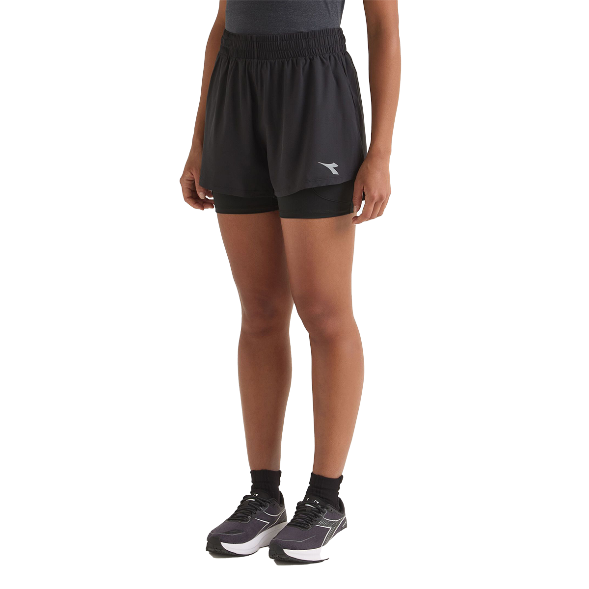 Diadora L. Shorts 2in1 5'' Run Crew